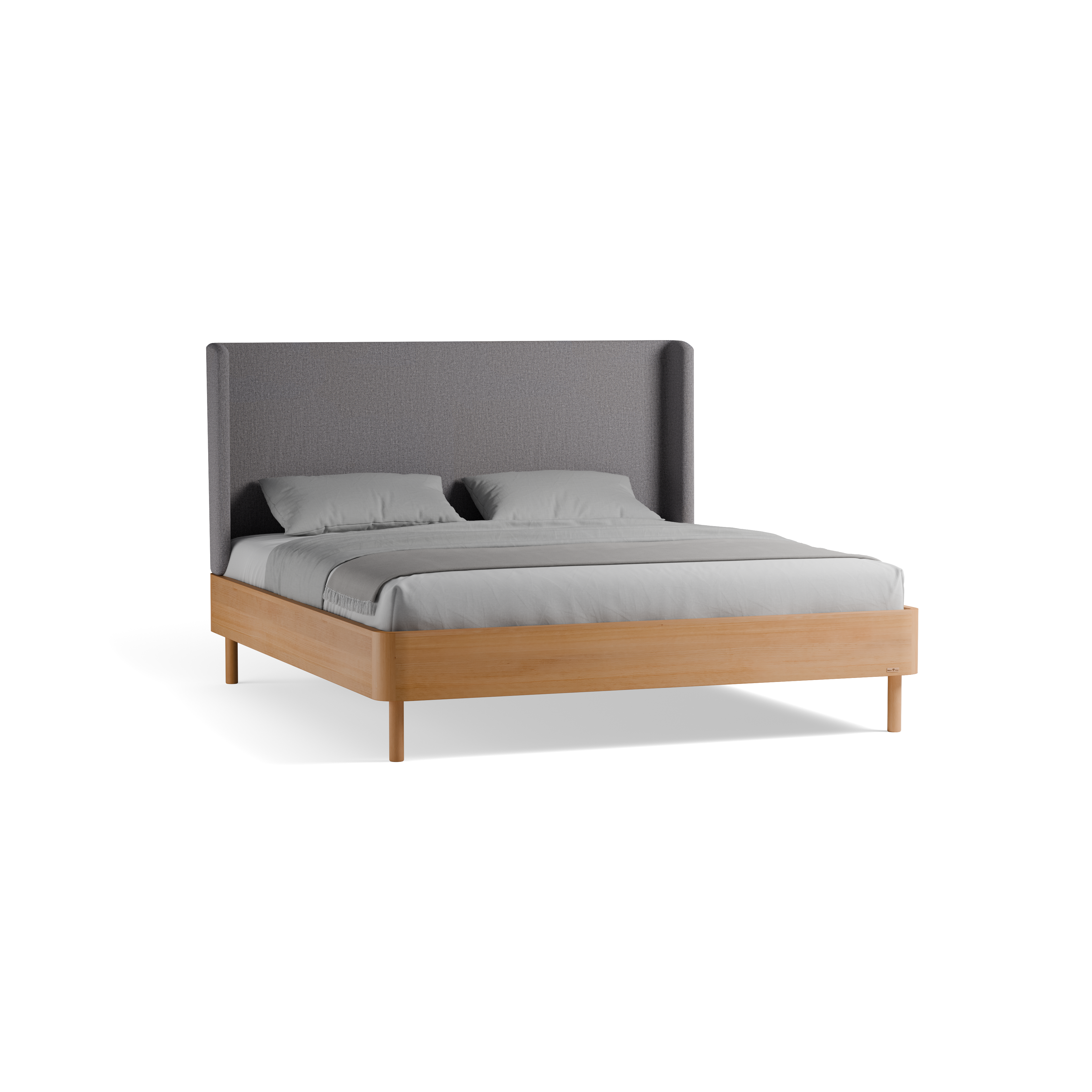 Bett Tonda mit Polsterbetthaupt