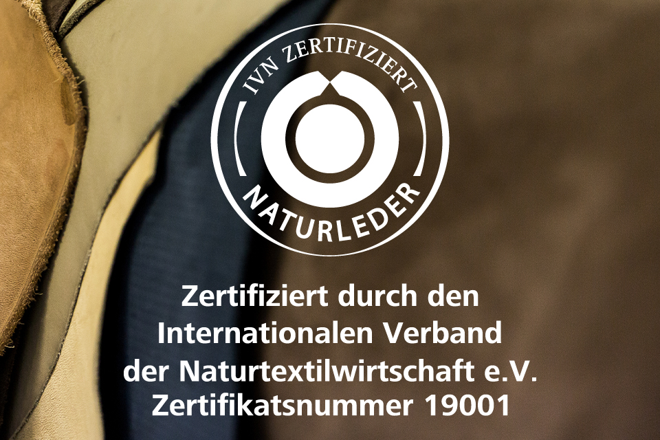 Naturleder Best Zertifikat