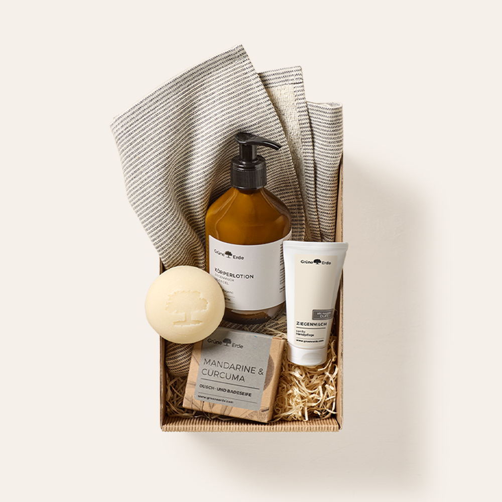 Geschenkset mit pflegendenProdukten