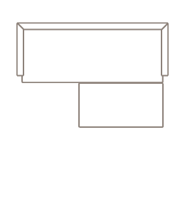 Skizze Ecksofa Lorea