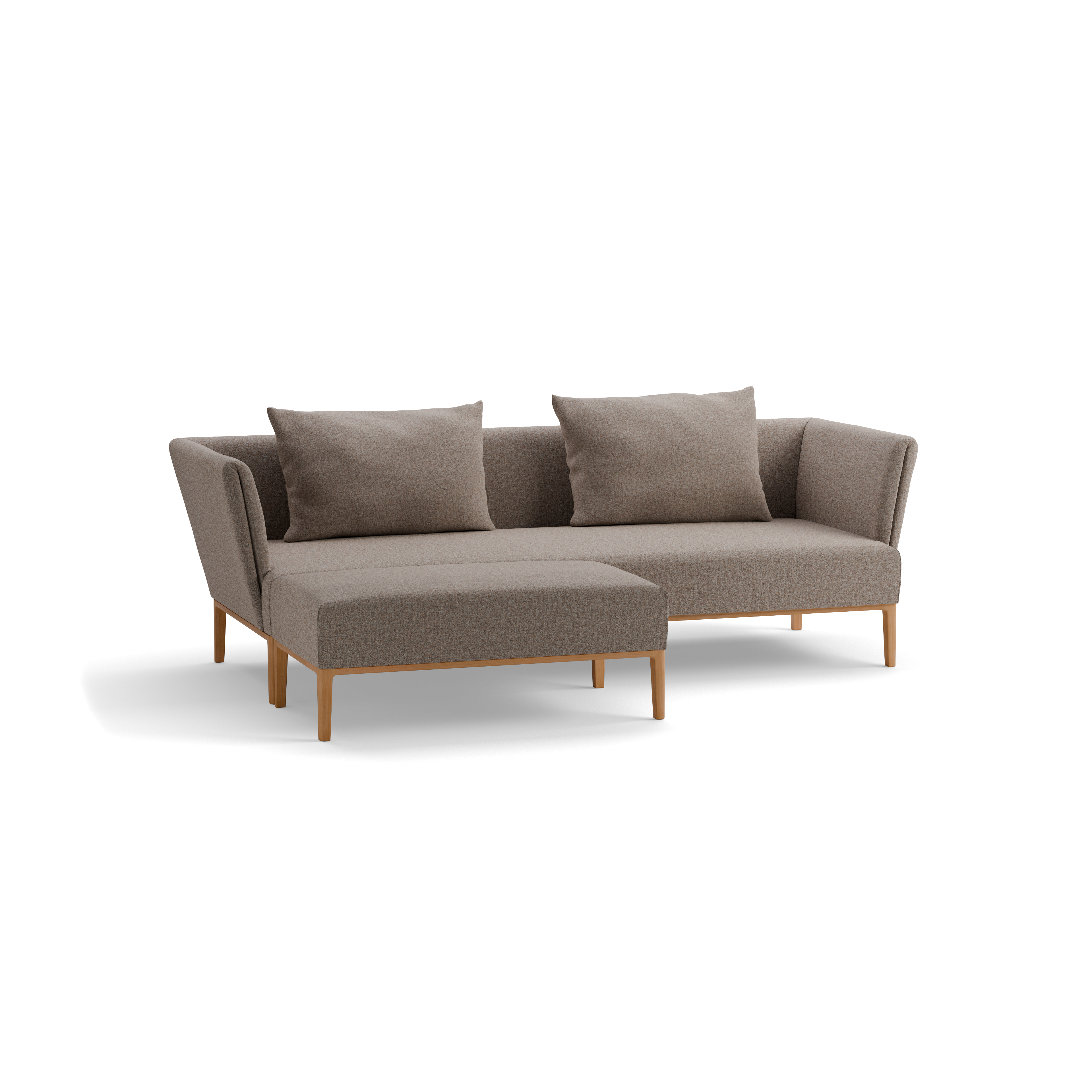 3er Sofa Lorea mit Hocker