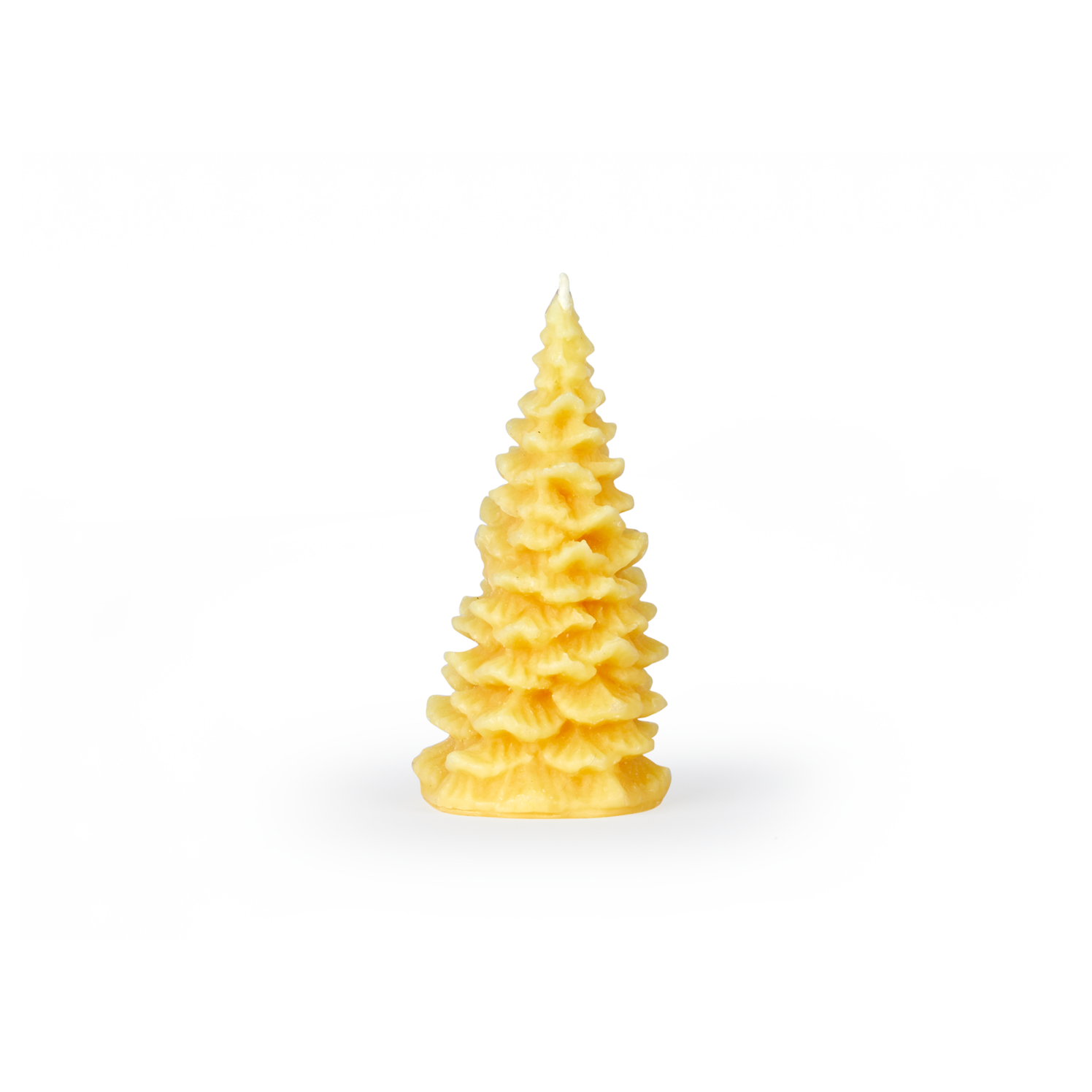 Figurkerze Tanne aus Bienenwachs