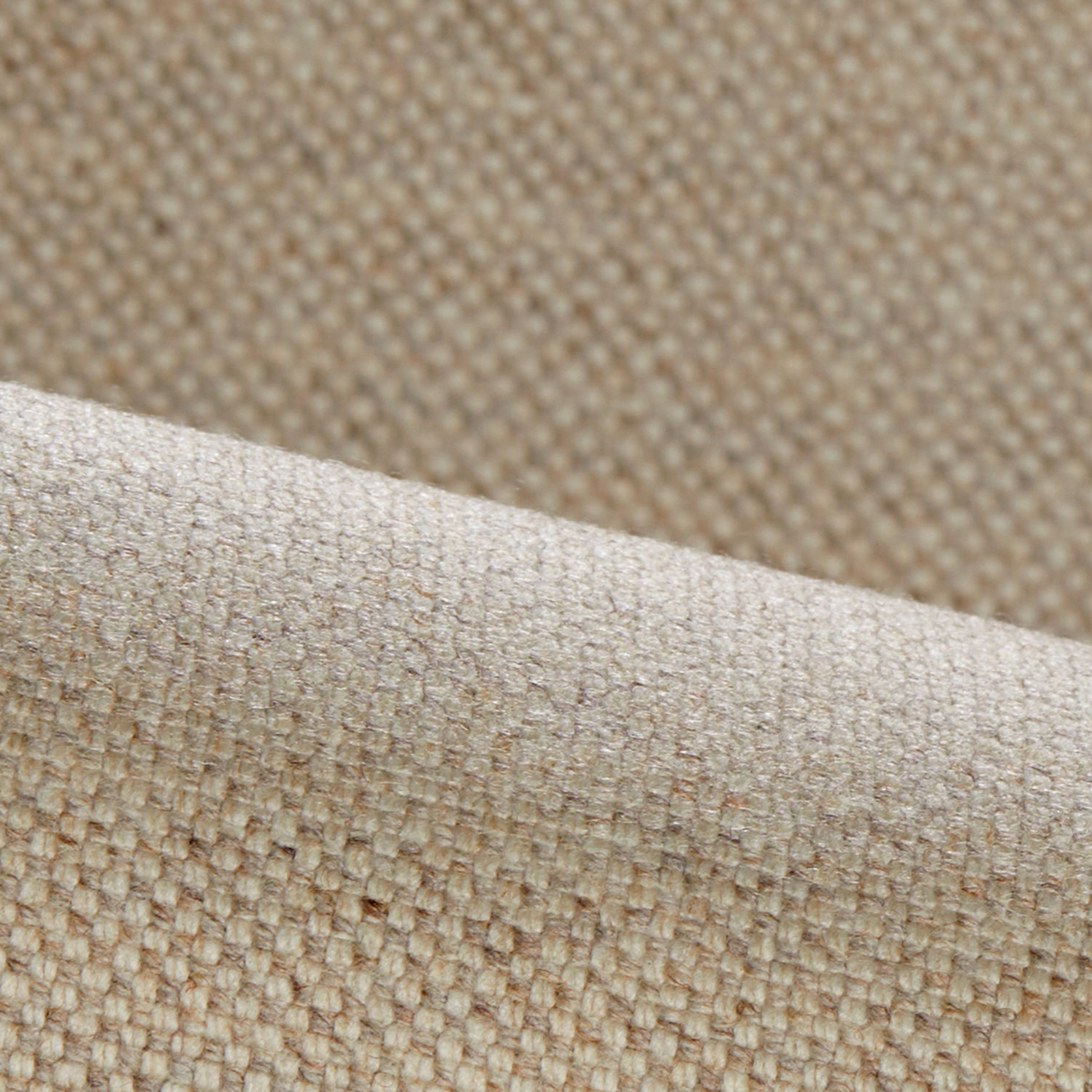 Stoffmuster Wollstoff Elverum Sesam