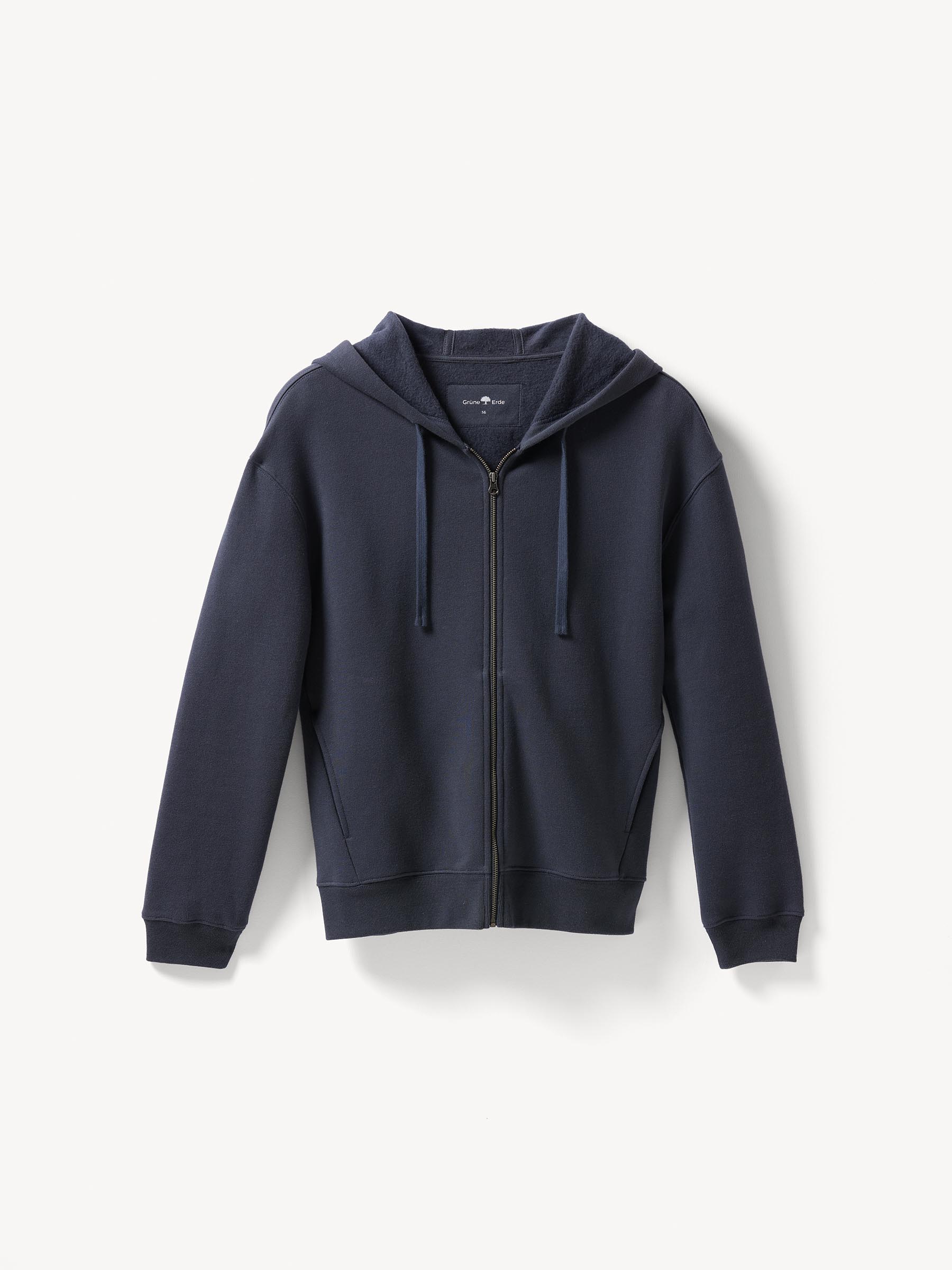 Sweatjacke aus Bio-Baumwolle