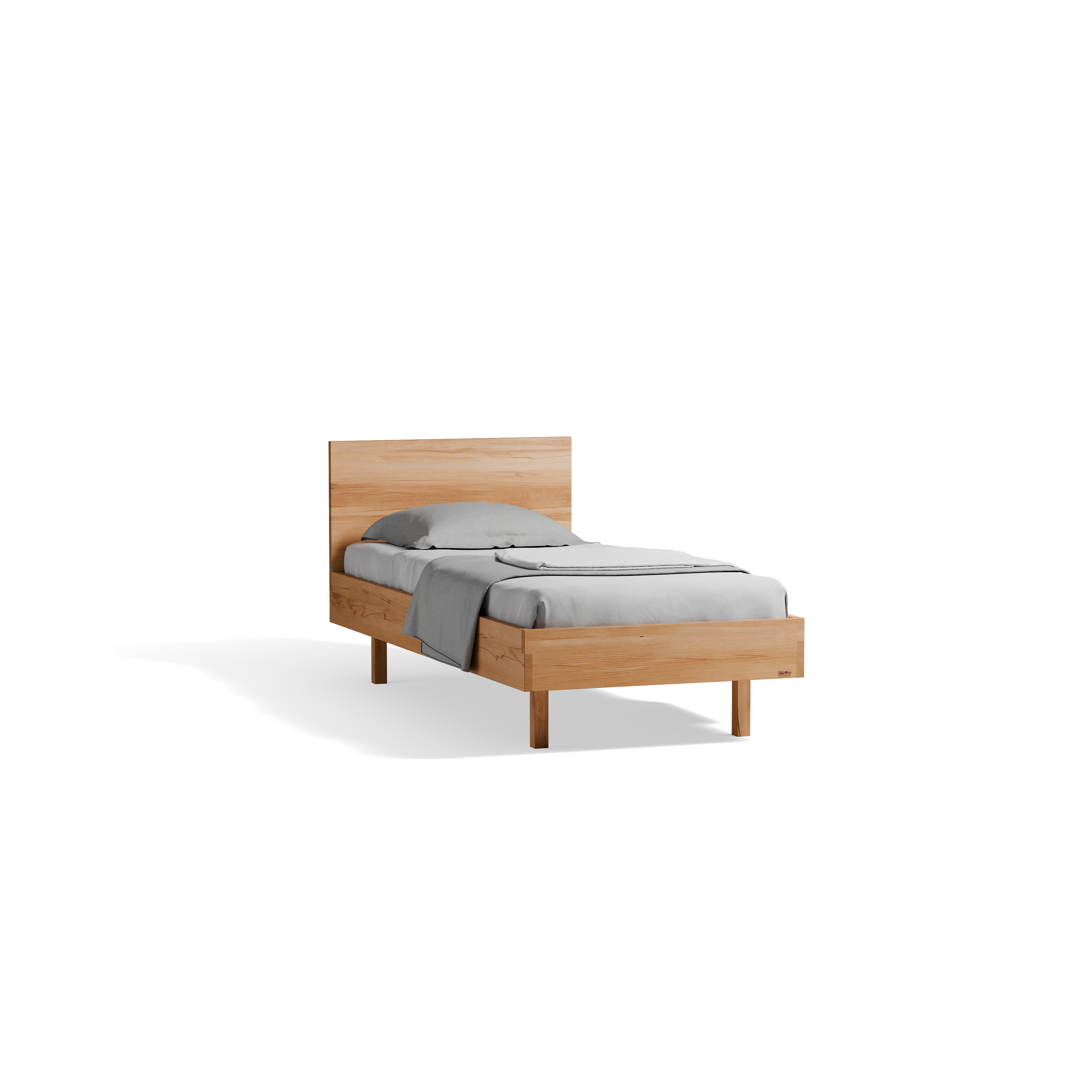 Bett Tesoro mit Holzbetthaupt