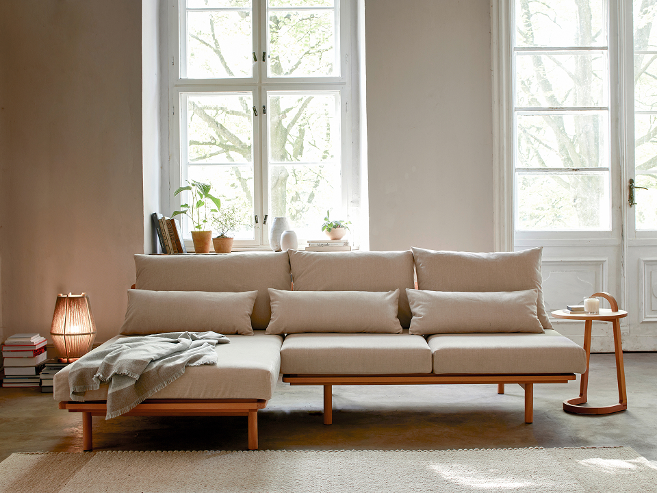 Ecksofa Lana im Wohnzimmer