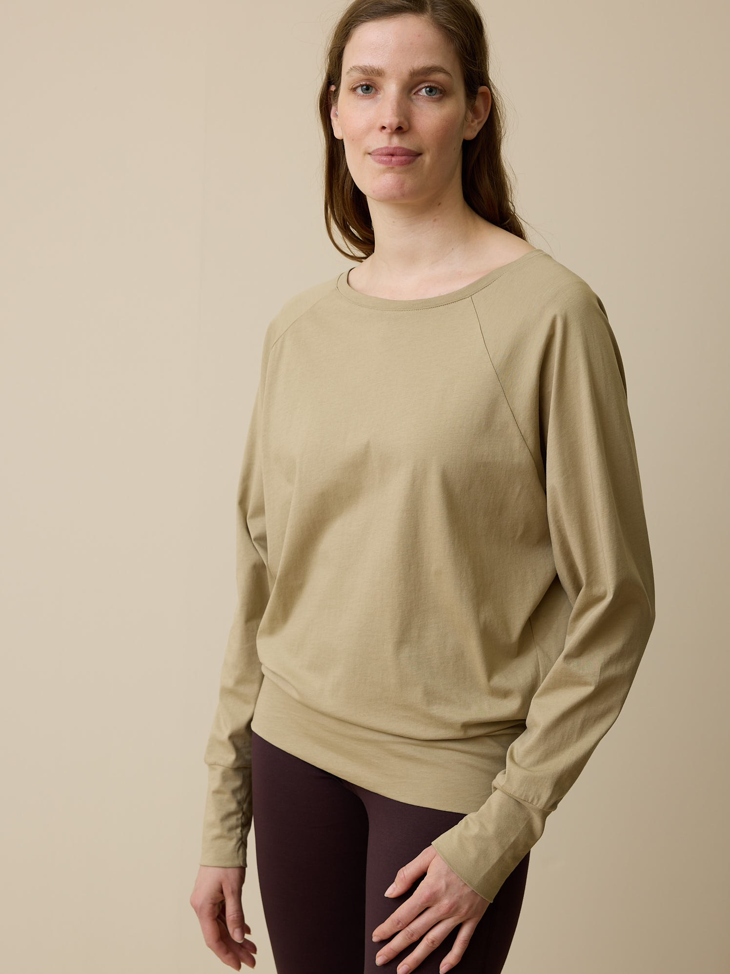 Langarmshirt aus Bio Baumwolle