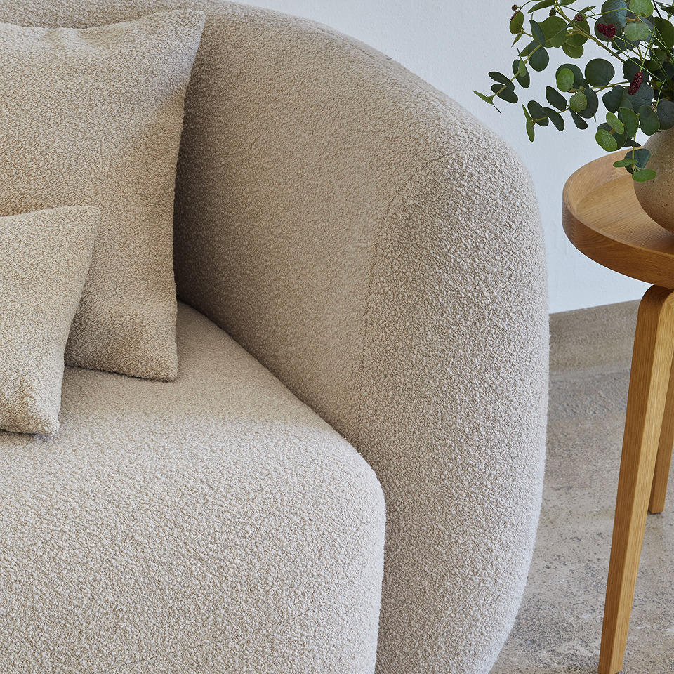 Detail vom Sofa Veluna