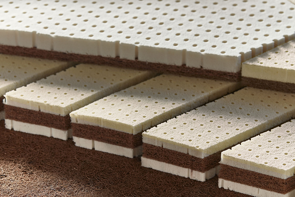 Das Innere einer Matratze