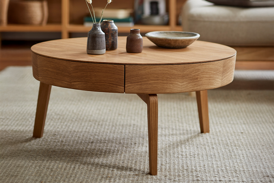 Sofatisch Mitsu im Wohnzimmer