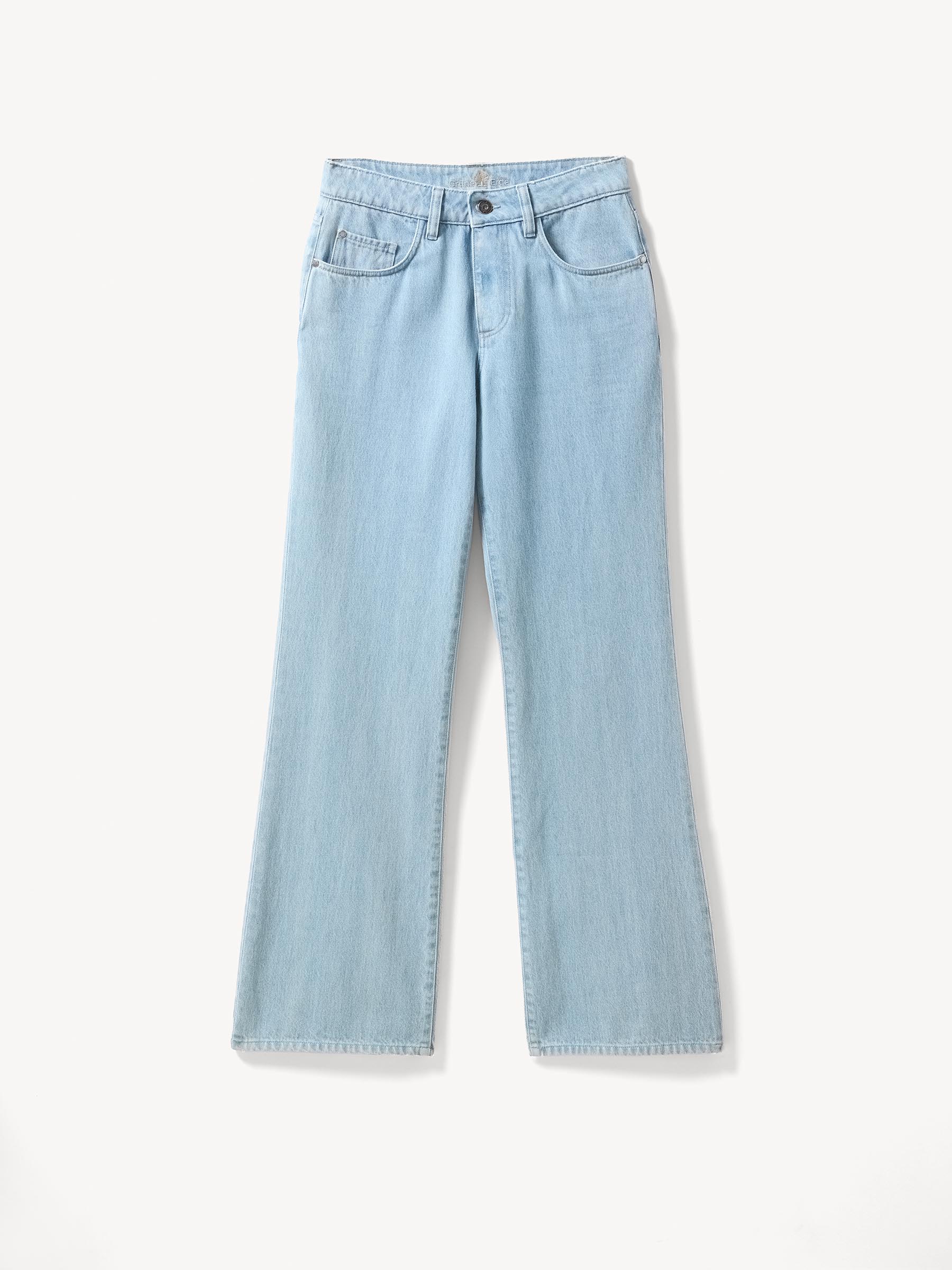 Flared Jeans aus Bio Baumwolle