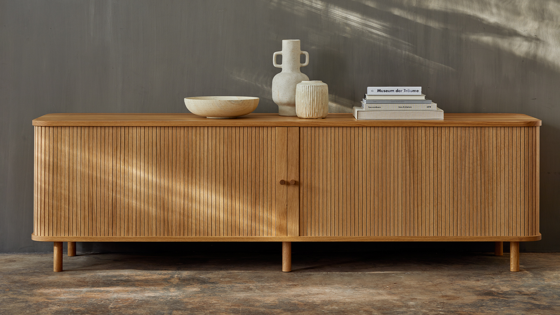 Rolloschrank Tonda inkl 2 Fachbretter u. Rollo