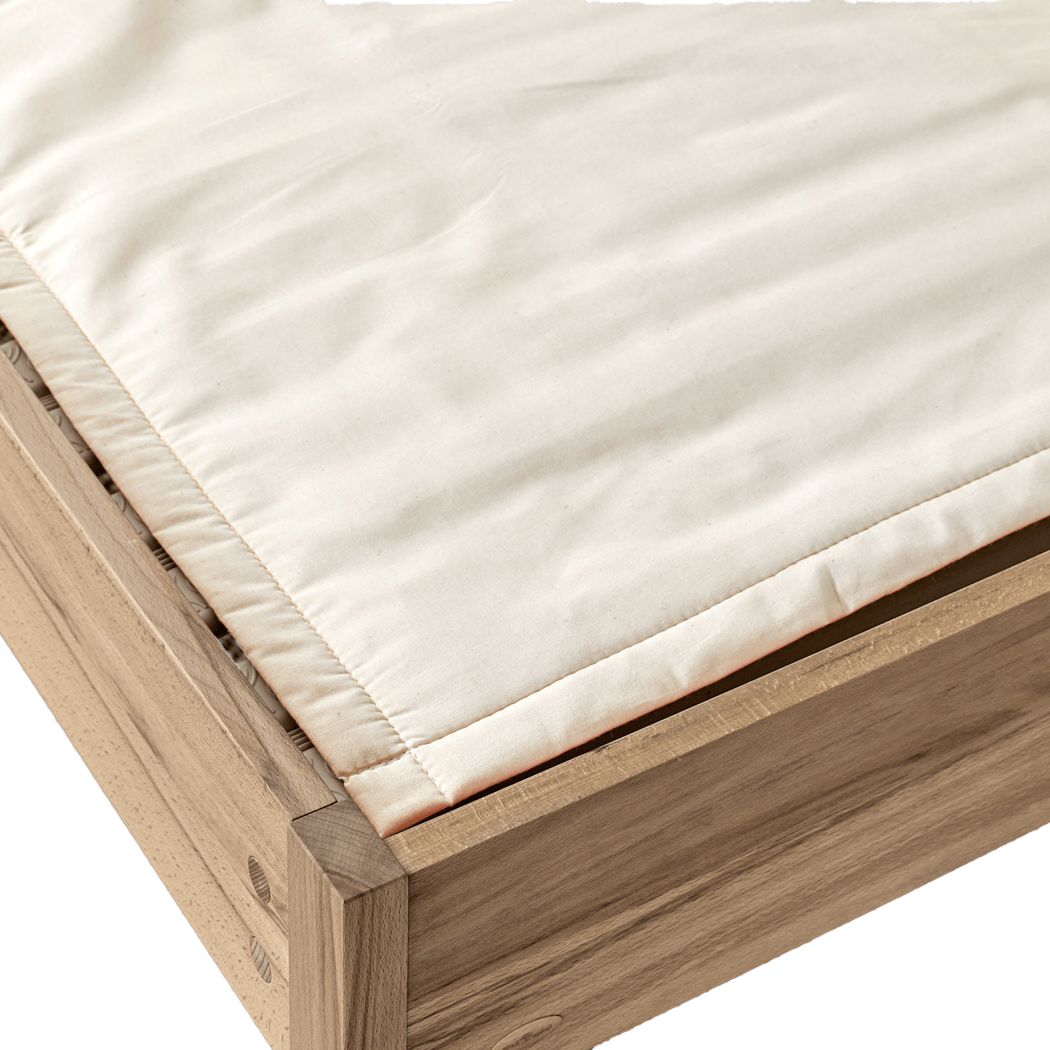 Lattenrostauflage Schurwolle