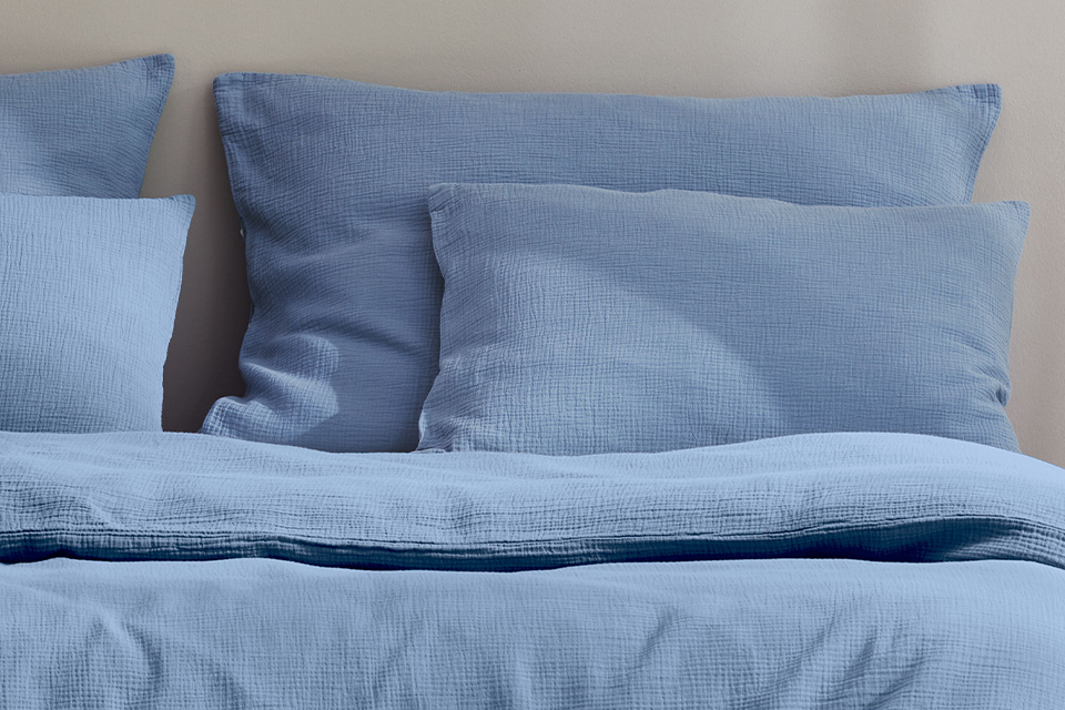 Bettwäsche Vivien blau