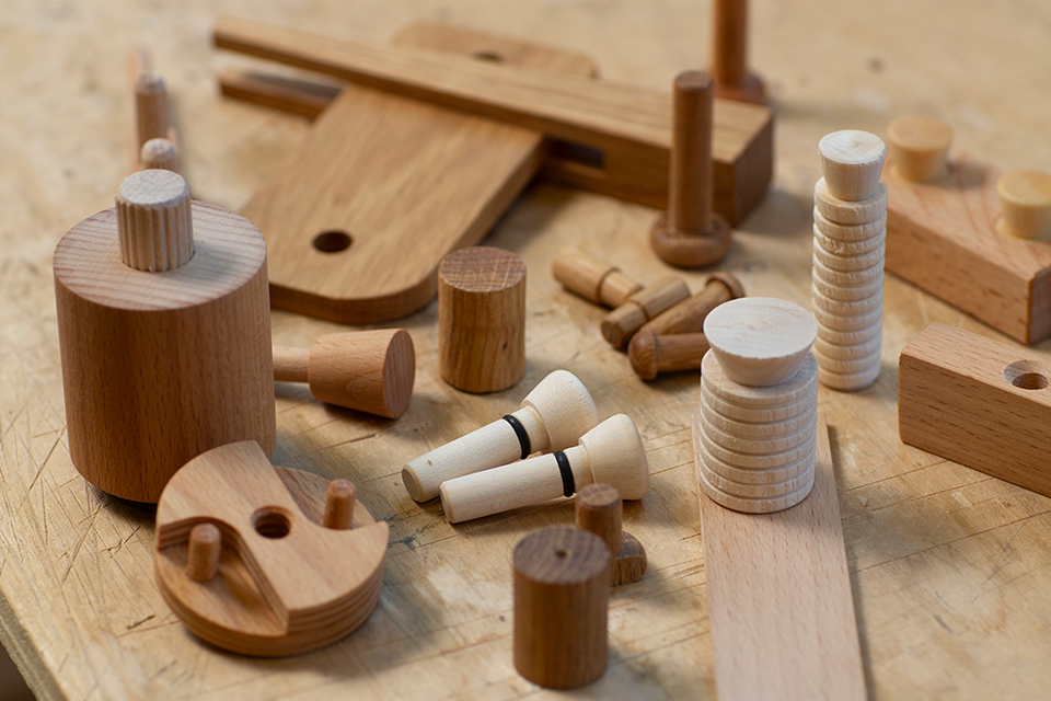 verschiedene Holzverbindungen