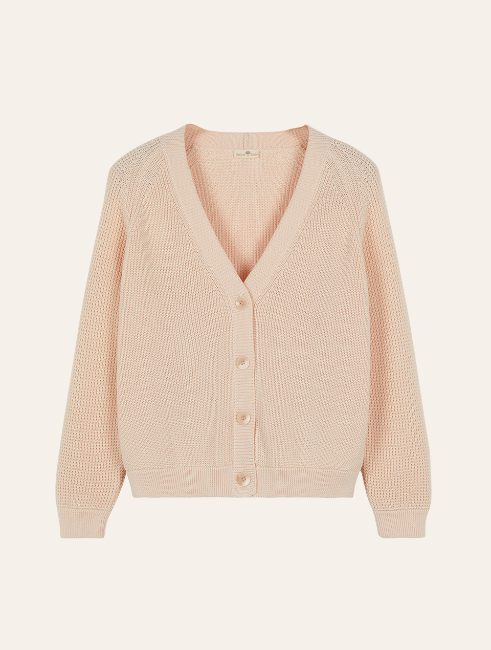 Strickjacke aus Leinen