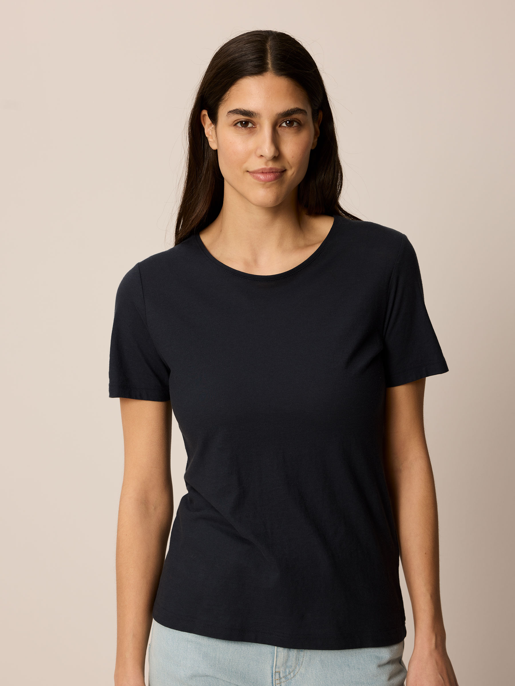 Kurzarmshirt aus Bio Baumwolle