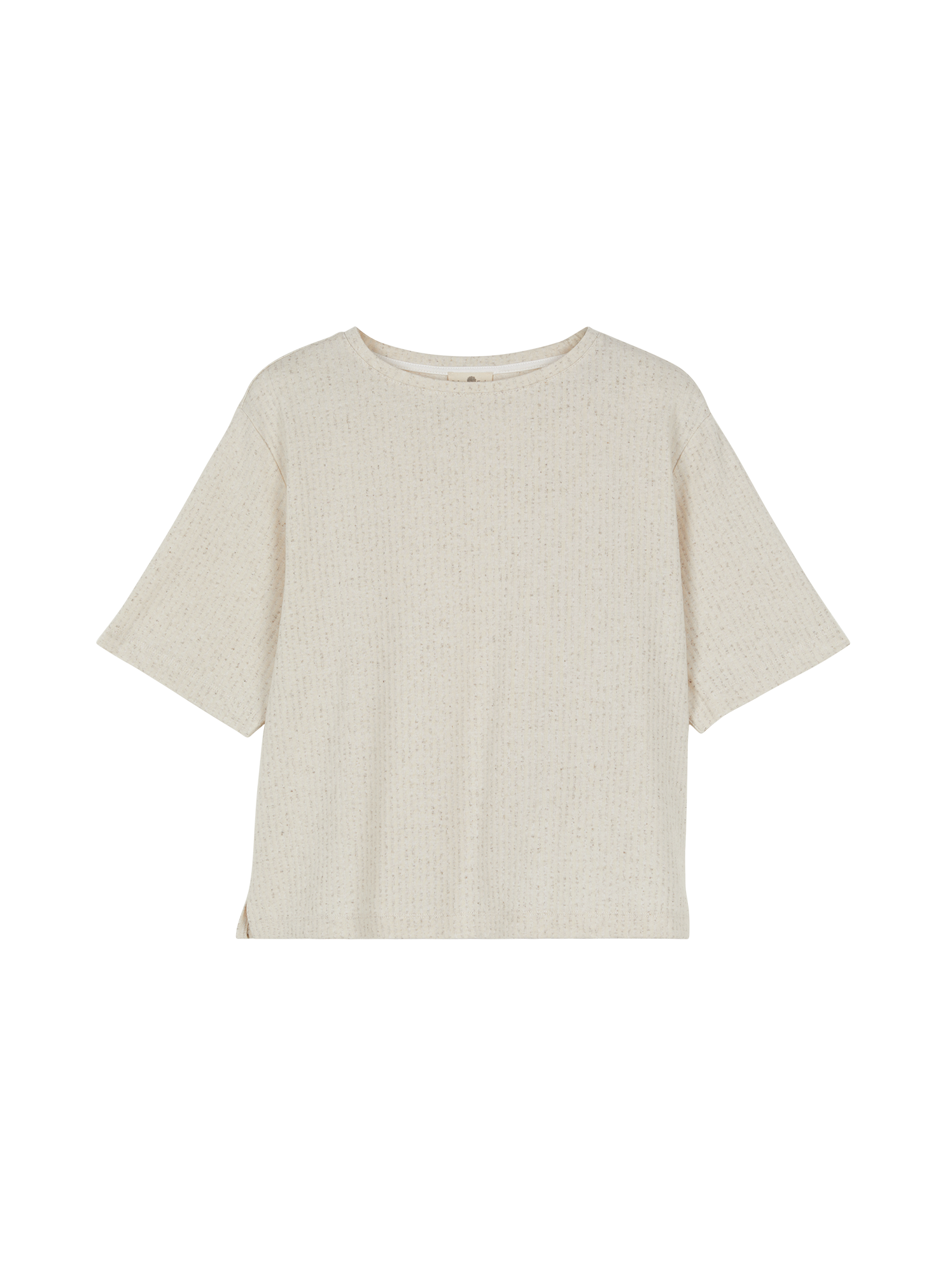 Shirt aus Bio Baumwolle und Leinen