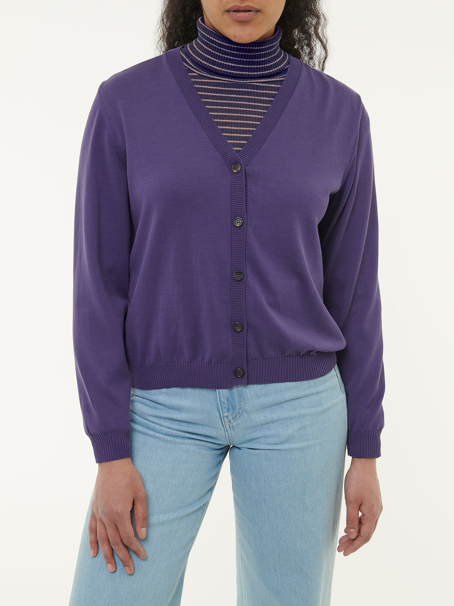 Strickjacke aus Bio-Baumwolle