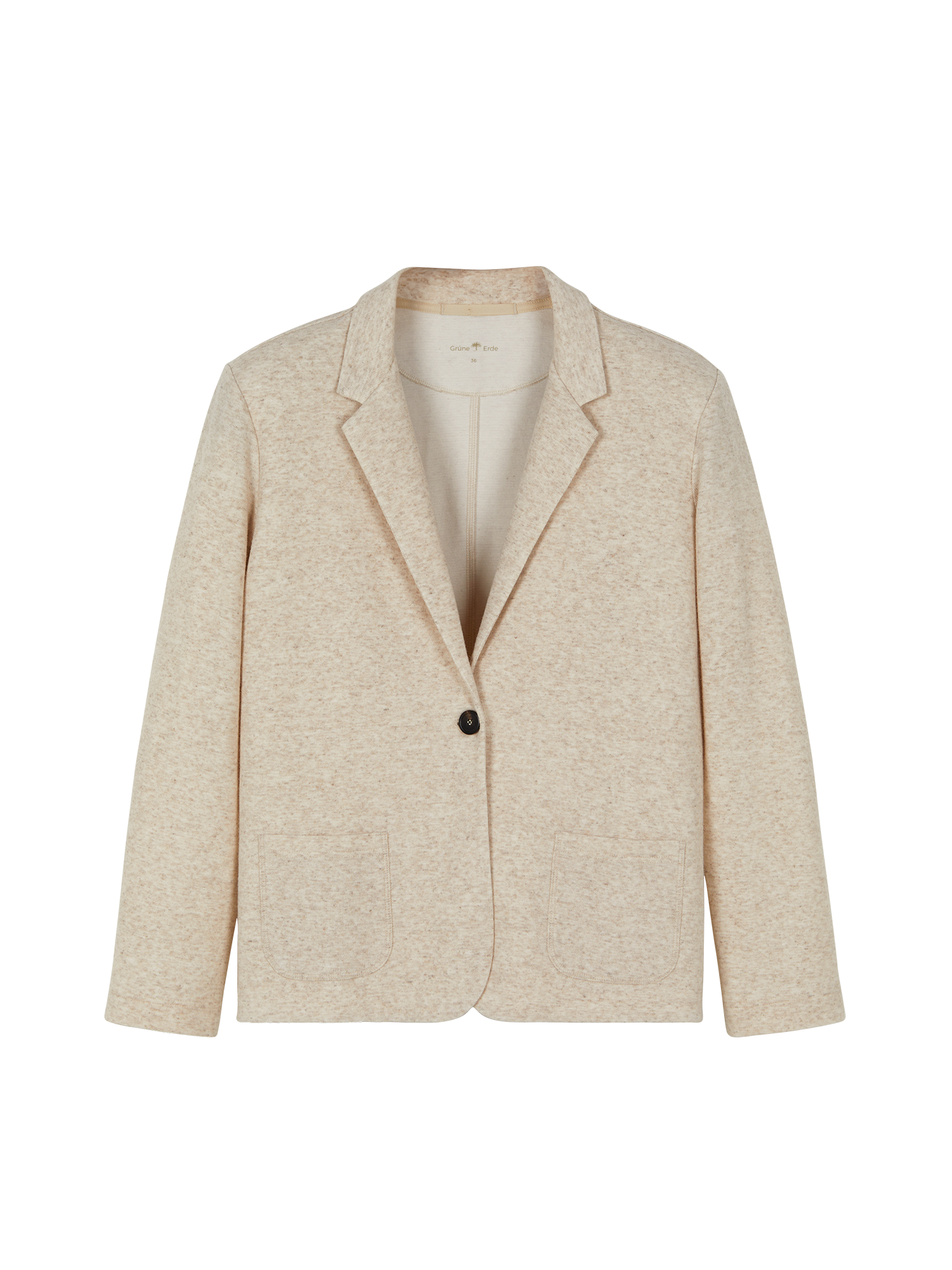 Blazer aus Bio Baumwolle/Hanf