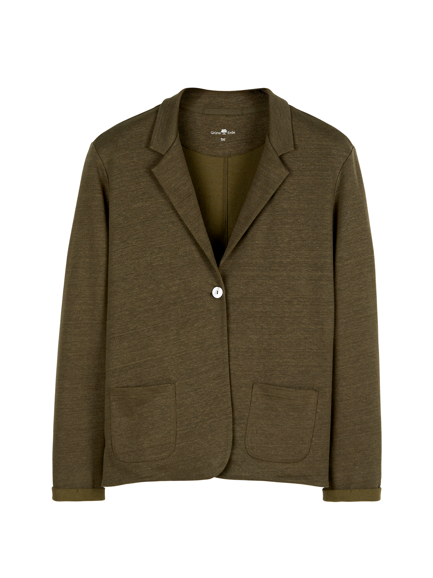 Blazer aus Bio Leinen/Baumwolle