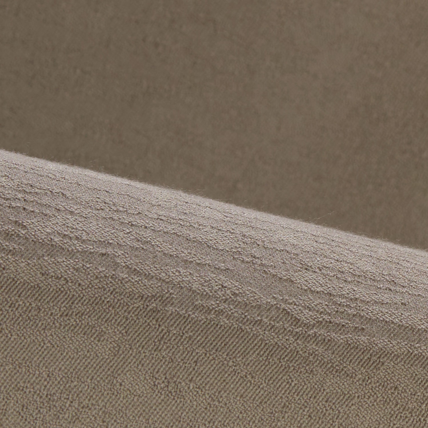 Baumwollstoff Ondula Taupe 140