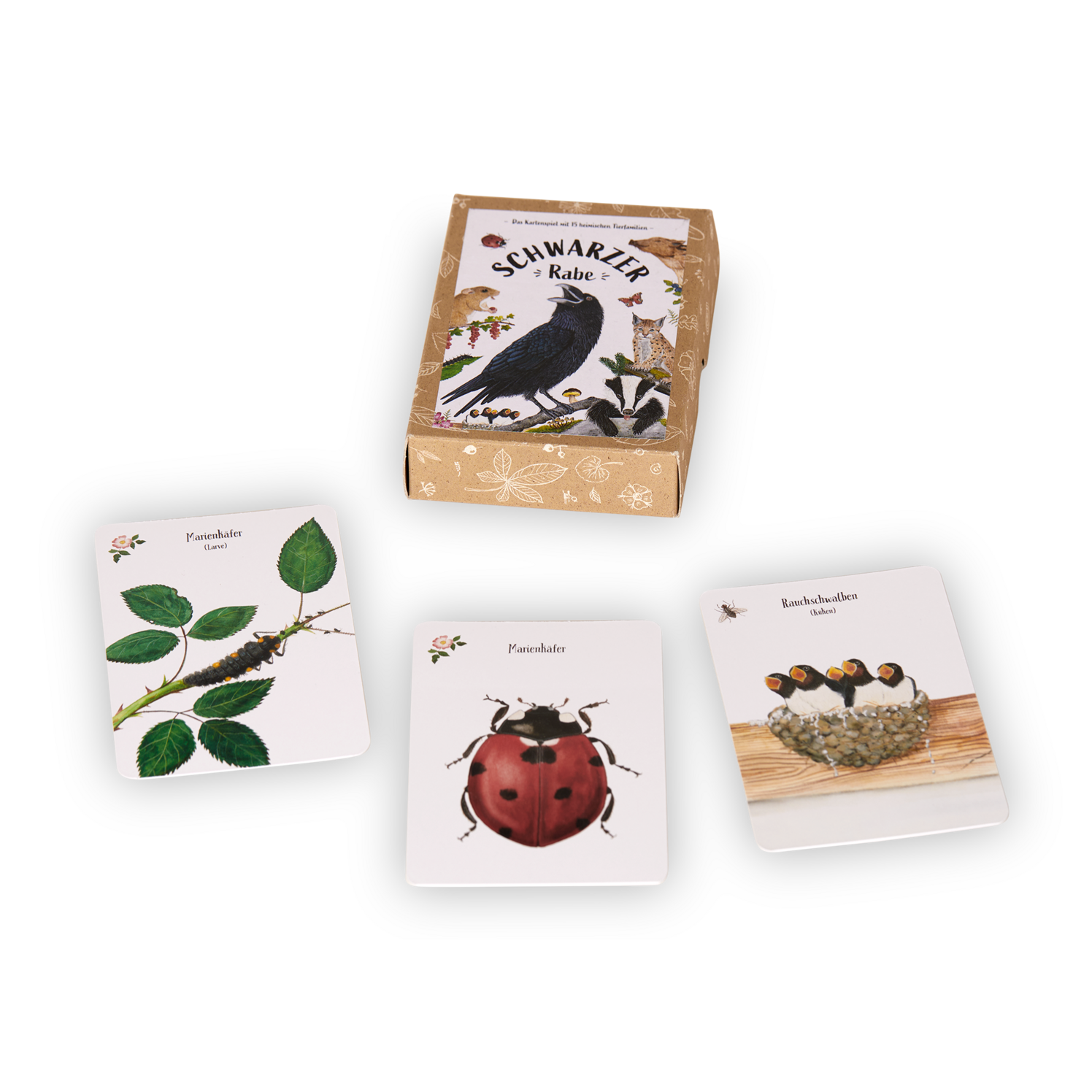 Kartenspiel - Schwarzer Rabe