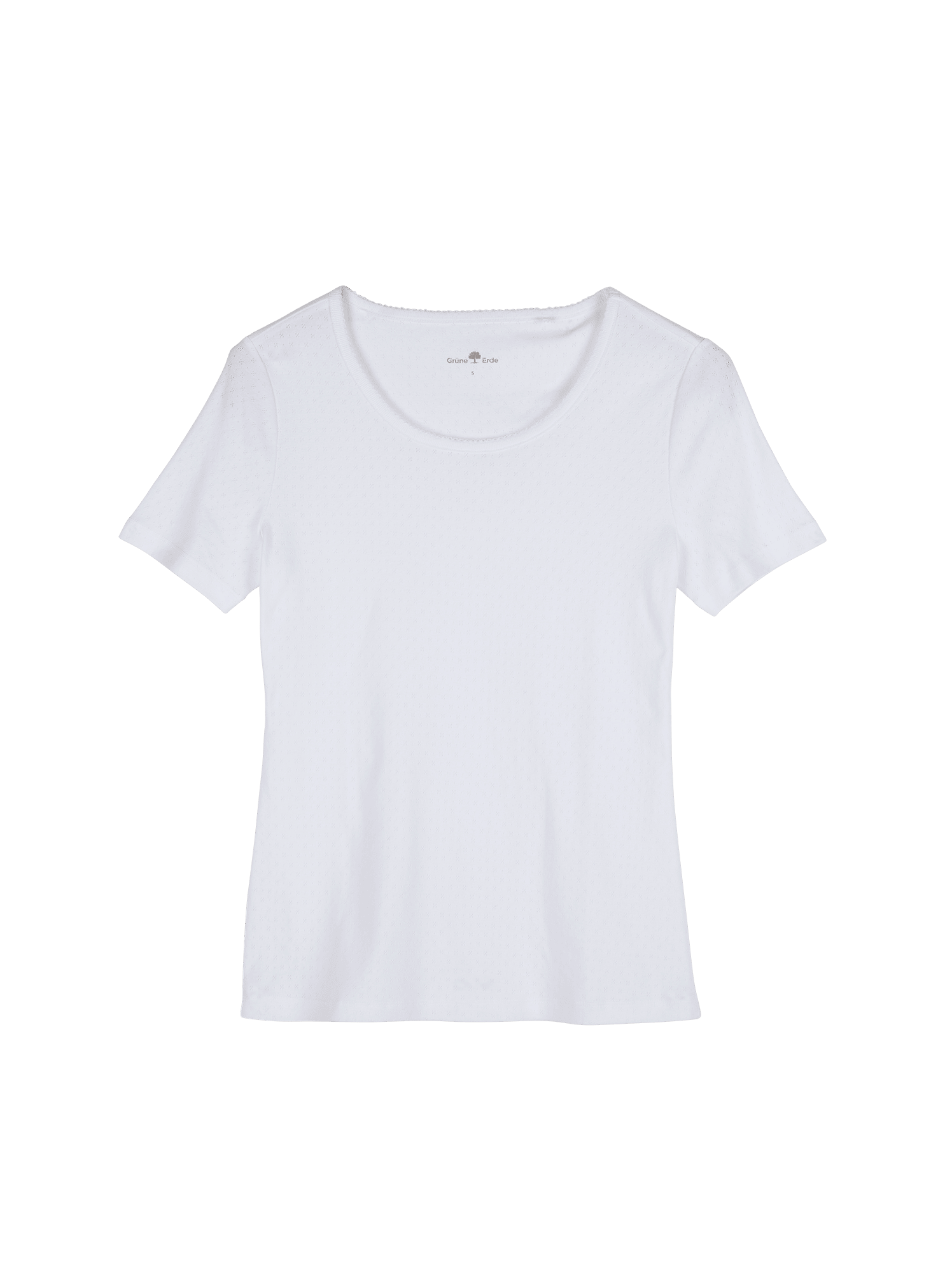 Schlafshirt Kurzarm aus Bio-Baumwolle
