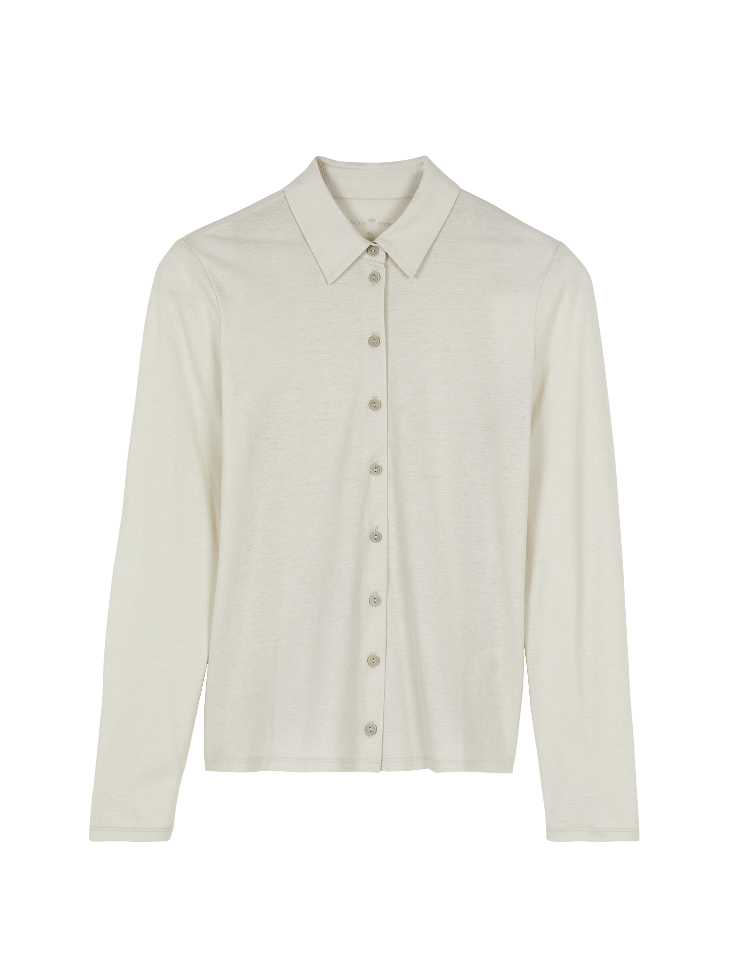 Blusenshirt Langarm aus Bio Baumwolle