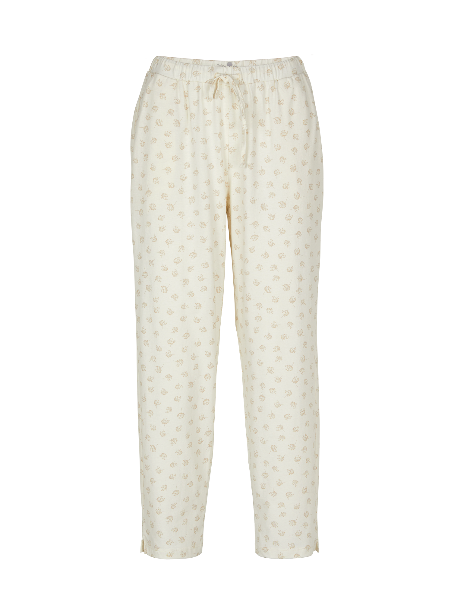 Schlafhose verkürzt aus Bio Baumwolle