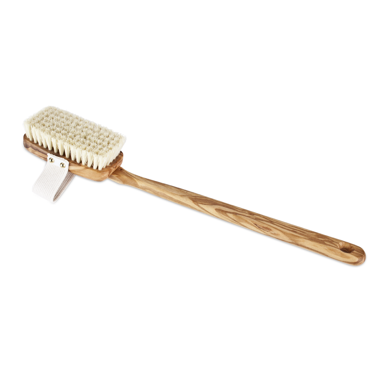 Badebürste aus Olivenholz