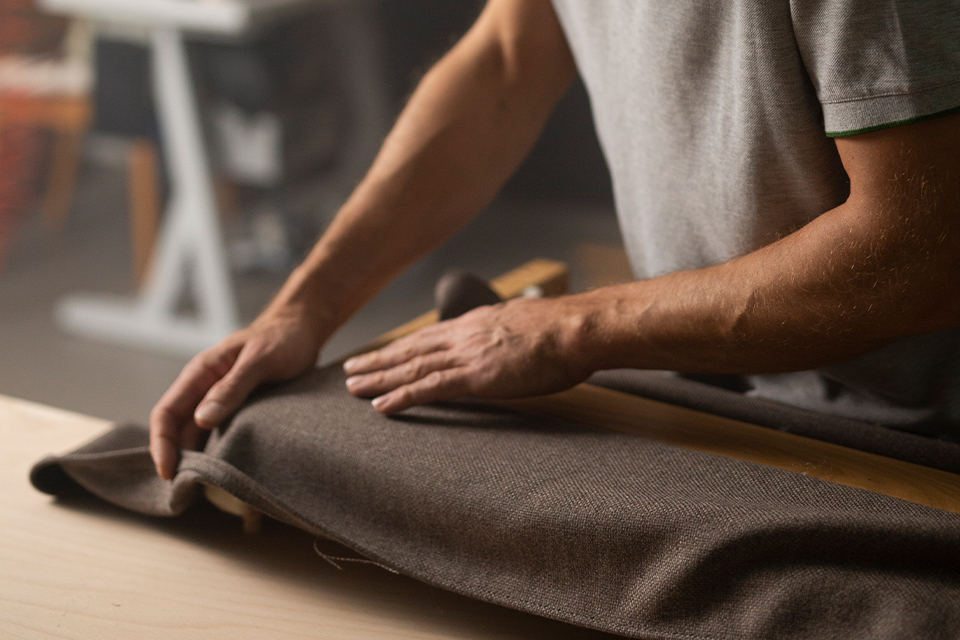 Polsterung bei der Fertigung