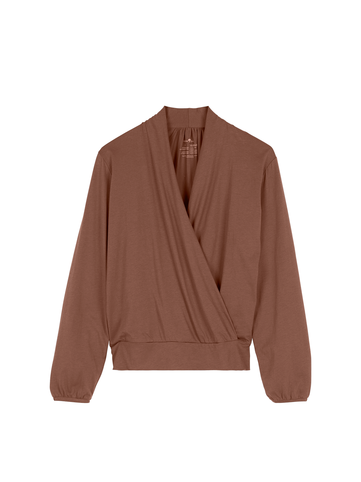 Wickelshirt aus Bio Baumwolle