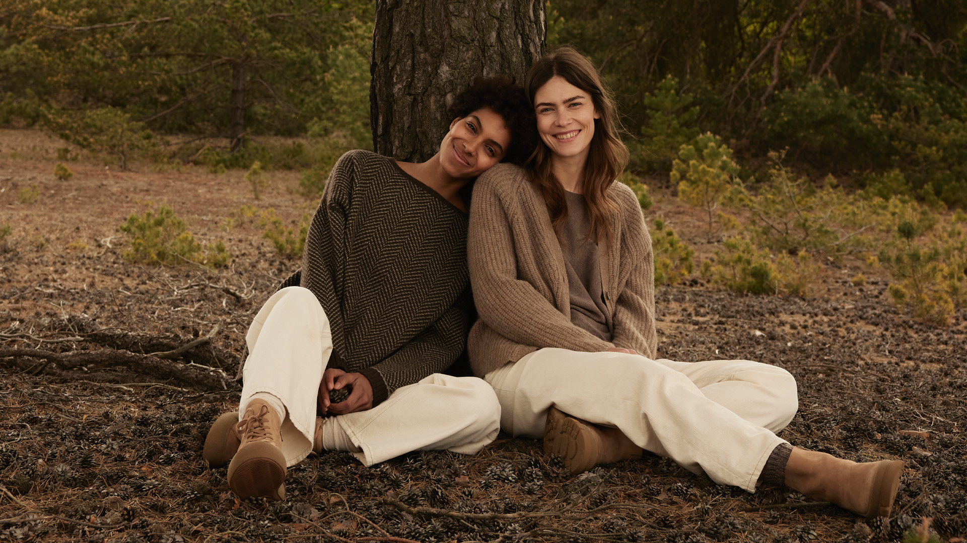 Freunde in der Natur