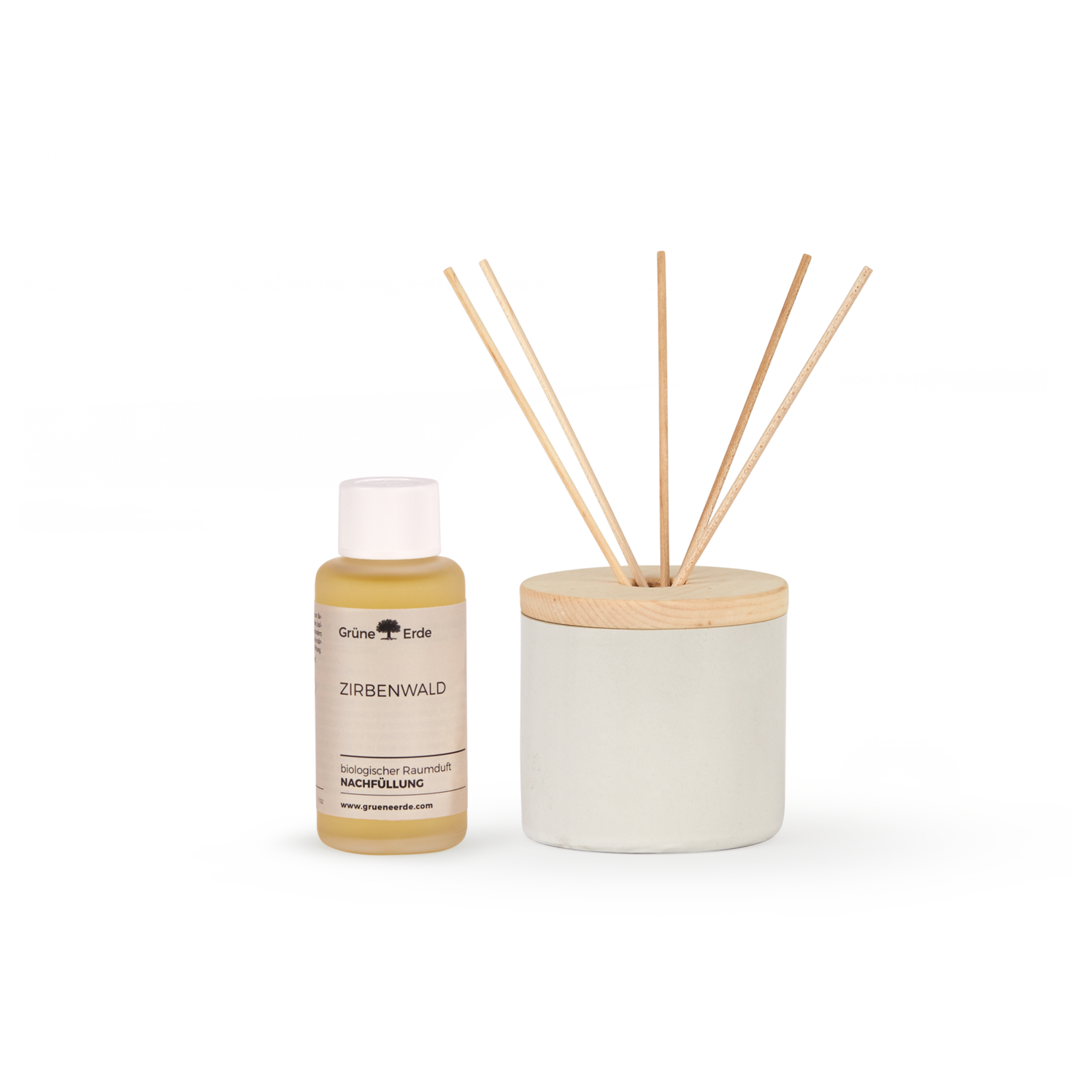 Premium Raumduft Set aus Naturmaterialien