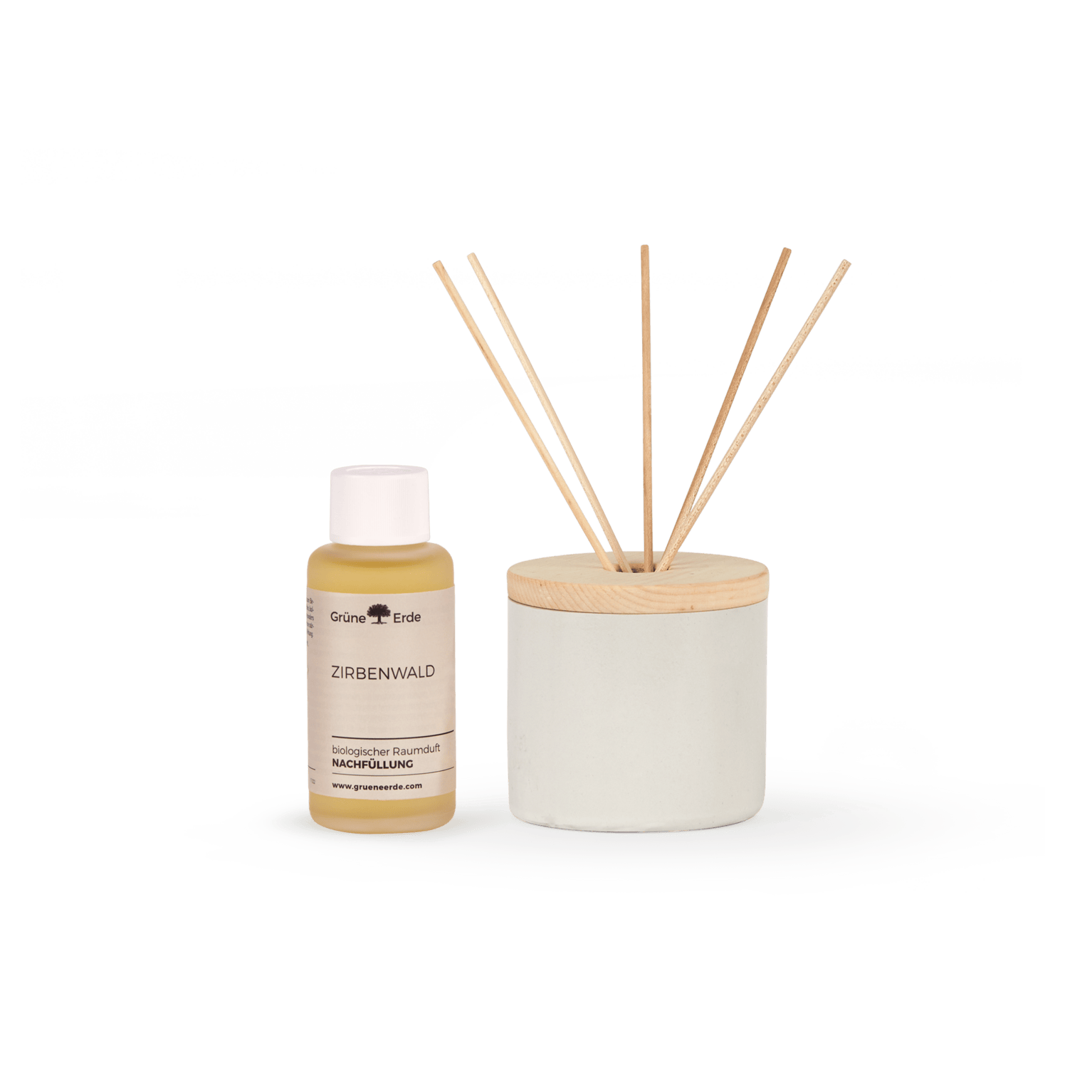 Premium Raumduft Set aus Naturmaterialien