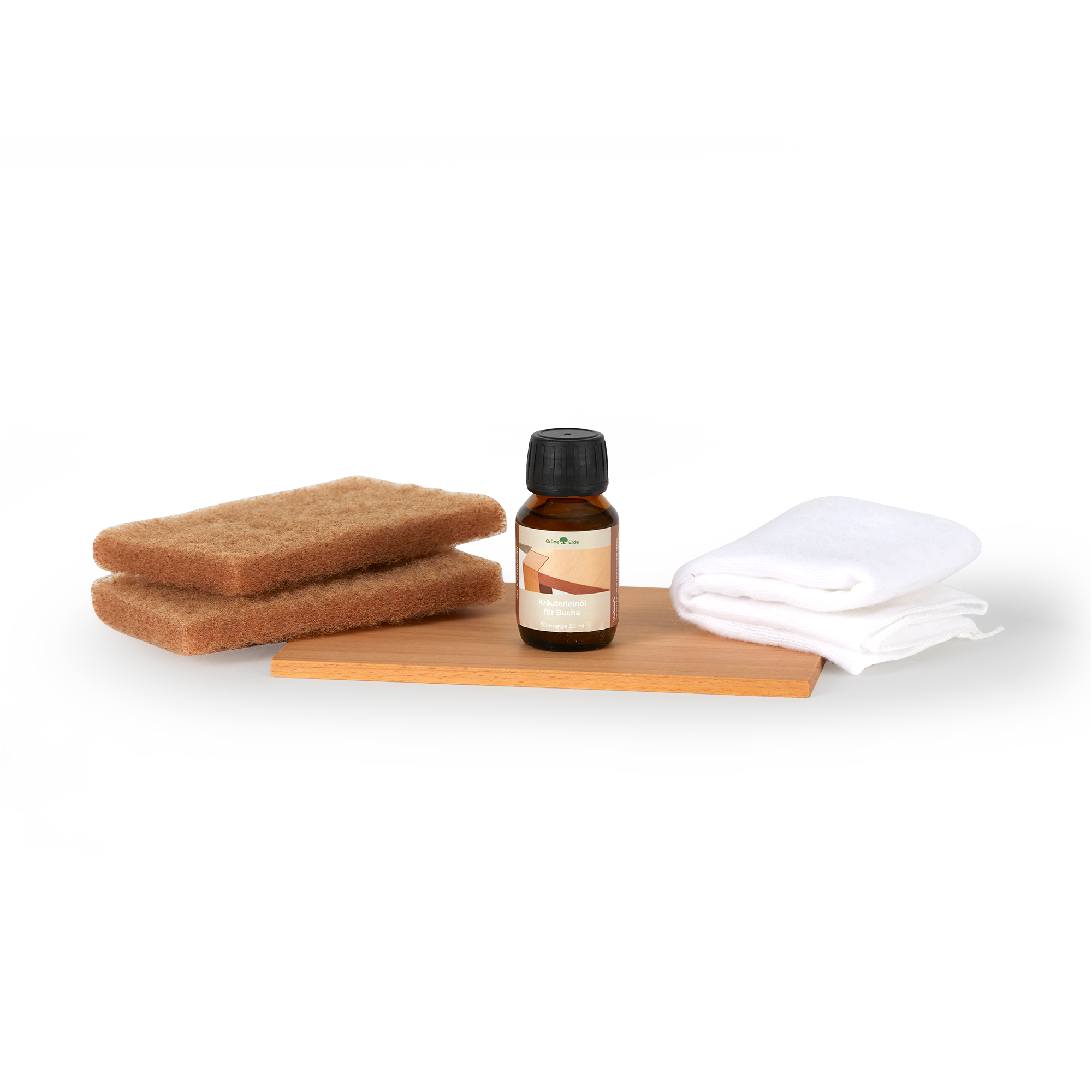 Vollholz-Pflegeset für Buche