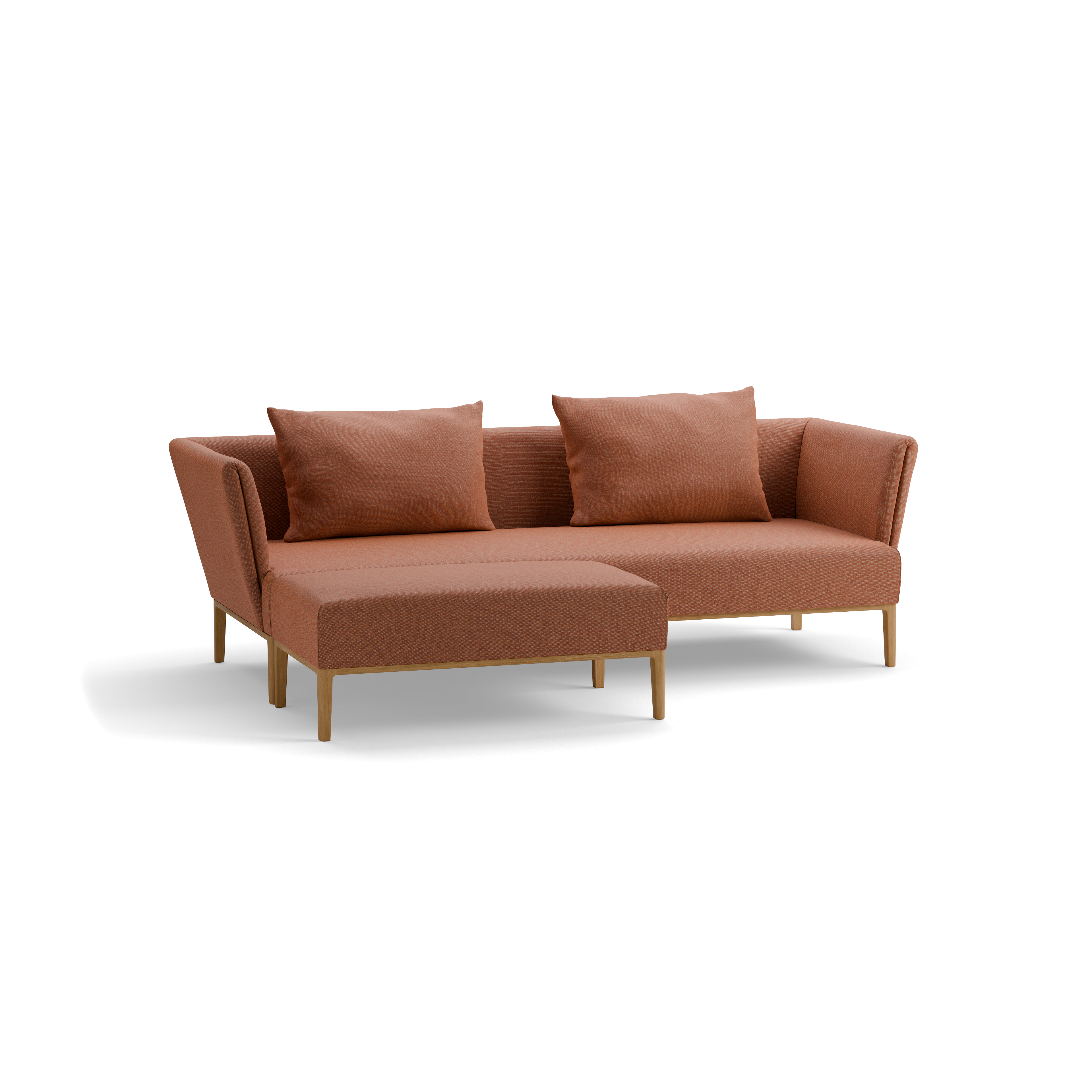 3er Sofa Lorea mit Hocker