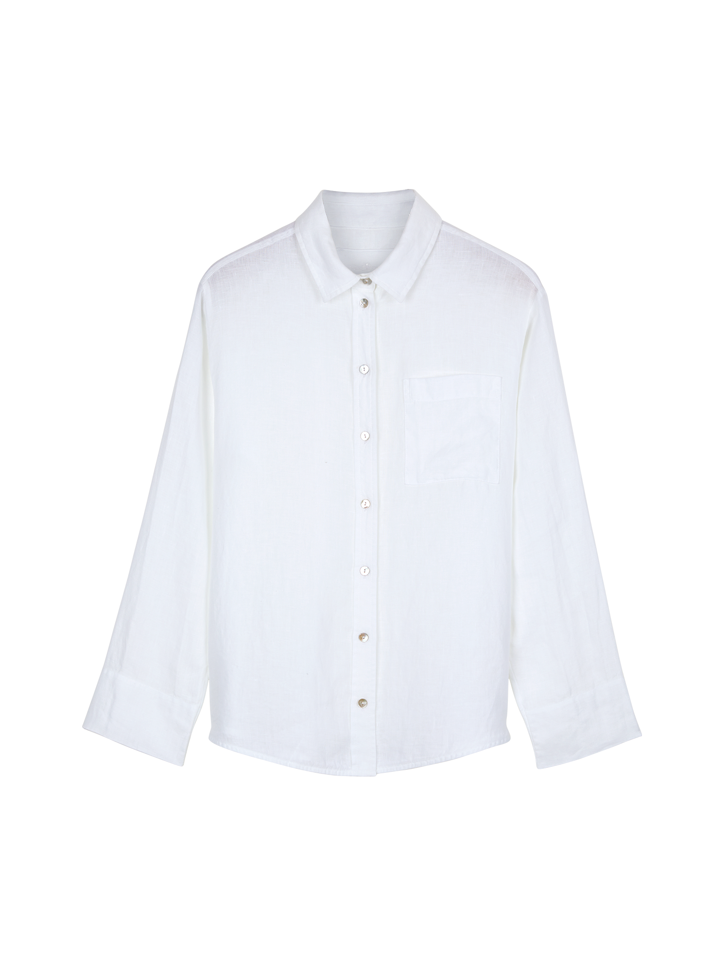 Bluse aus Bio-Leinen