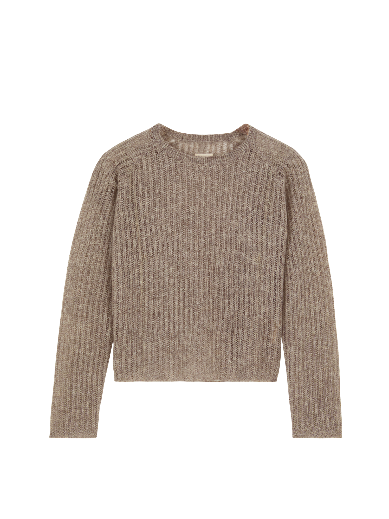 Pullover aus Yakhaar und Schurwolle