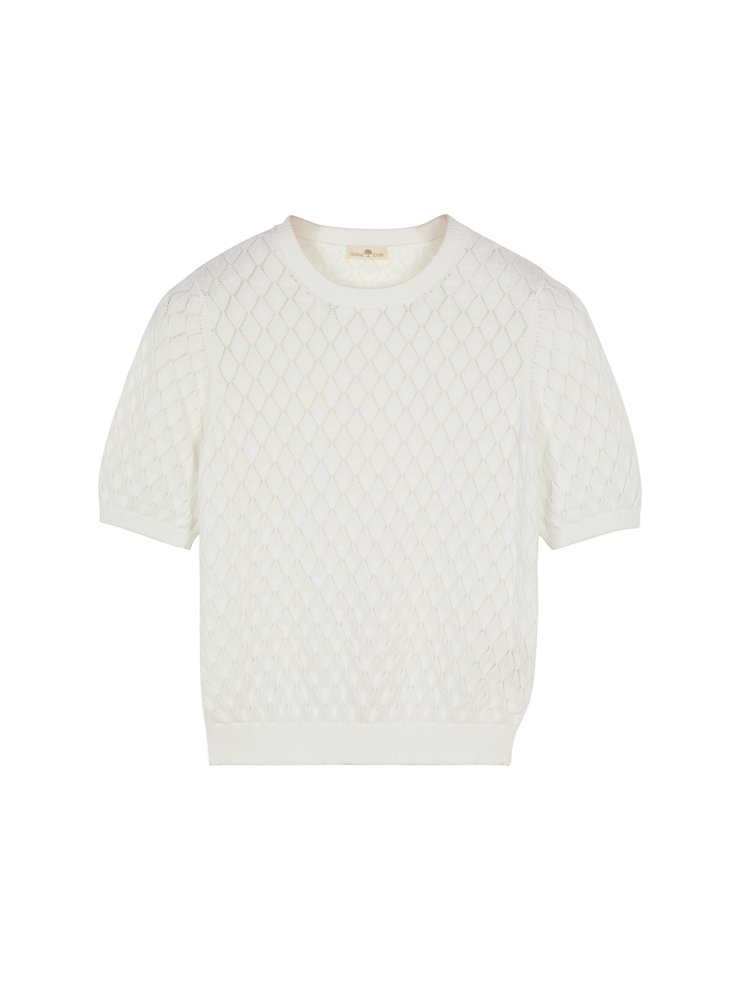 Pullover Halbarm aus Bio Baumwolle