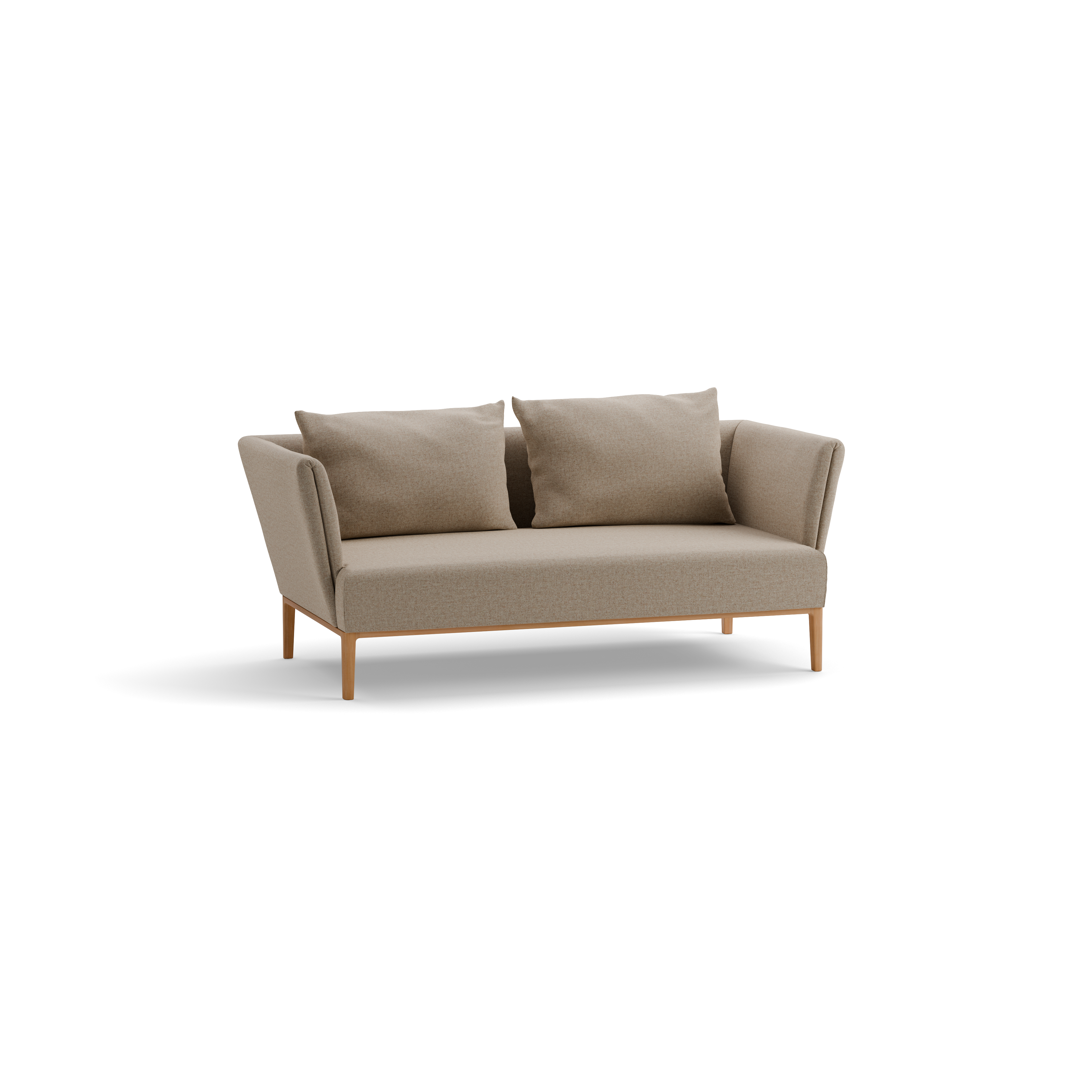 2er Sofa Lorea aus Massivholz