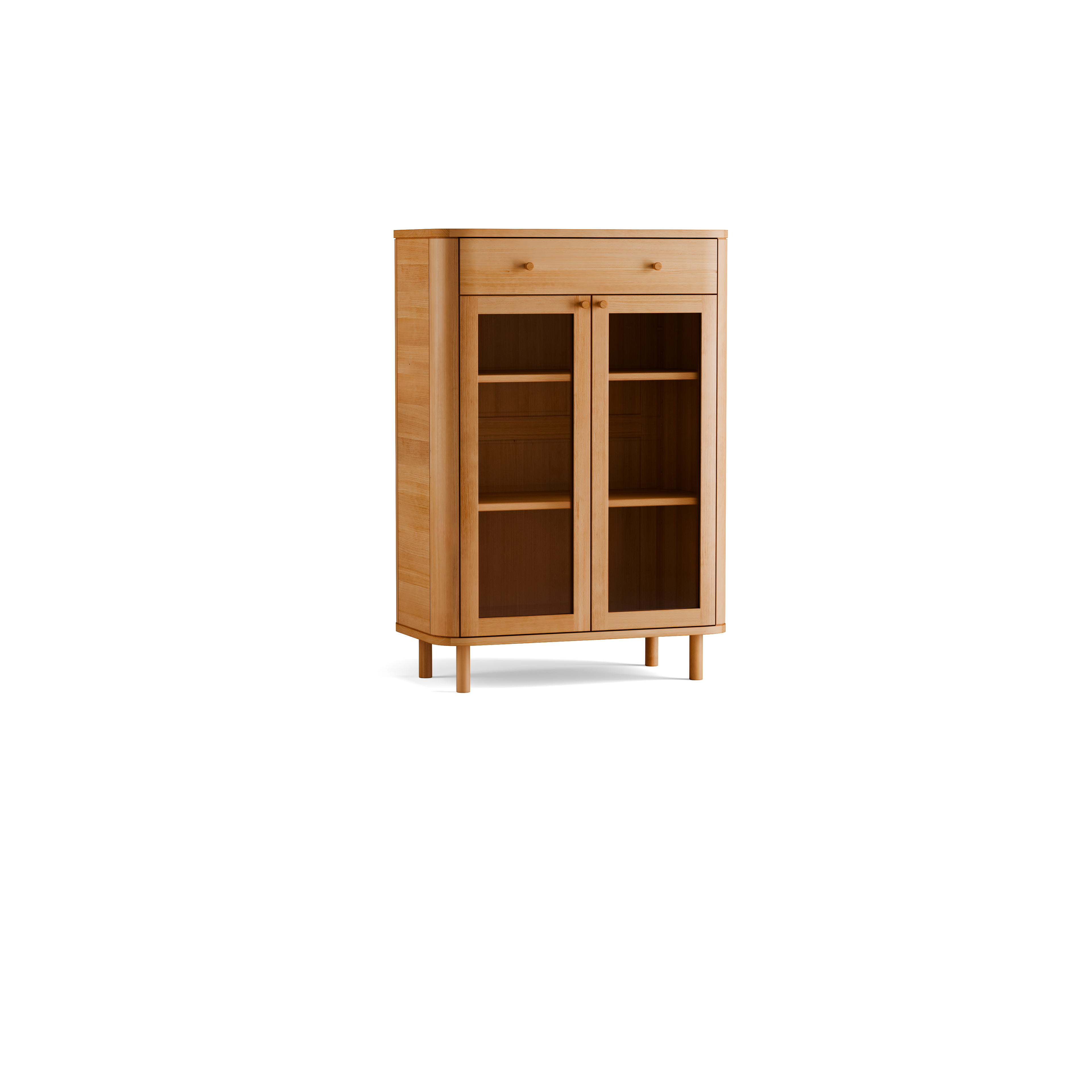 Schrank Tonda 2-türig mit 1 Lade B 80 x T 42 x H 115