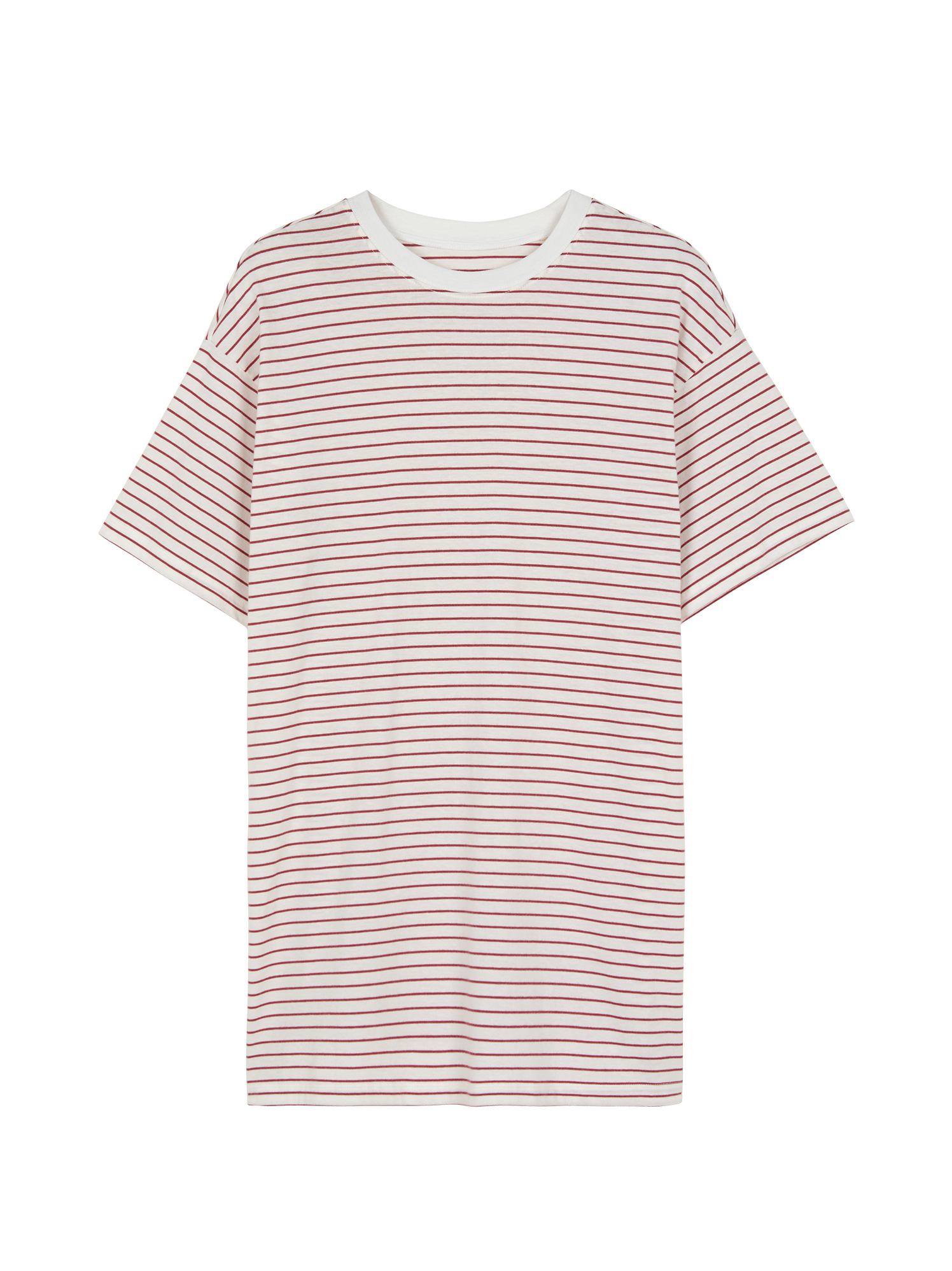 Schlafshirt oversize Kurzarm aus Bio Baumwolle