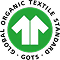 GOTS ist ein strenges Regelwerk für ökologische Textilien. Grüne Erde produziert auf Grundlagen von diesen.