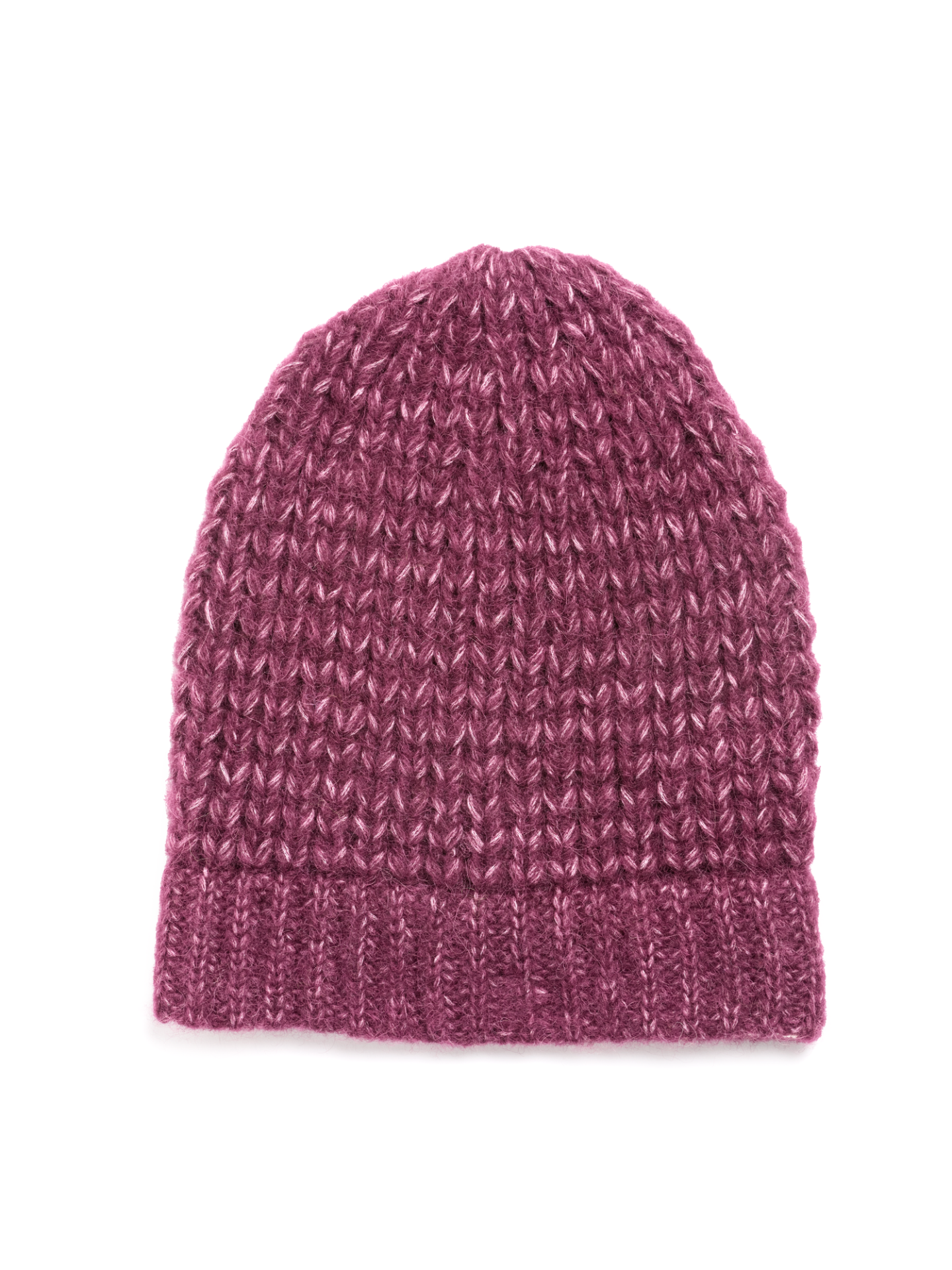 Strickmütze aus Alpakawolle und Bio-Baumwolle