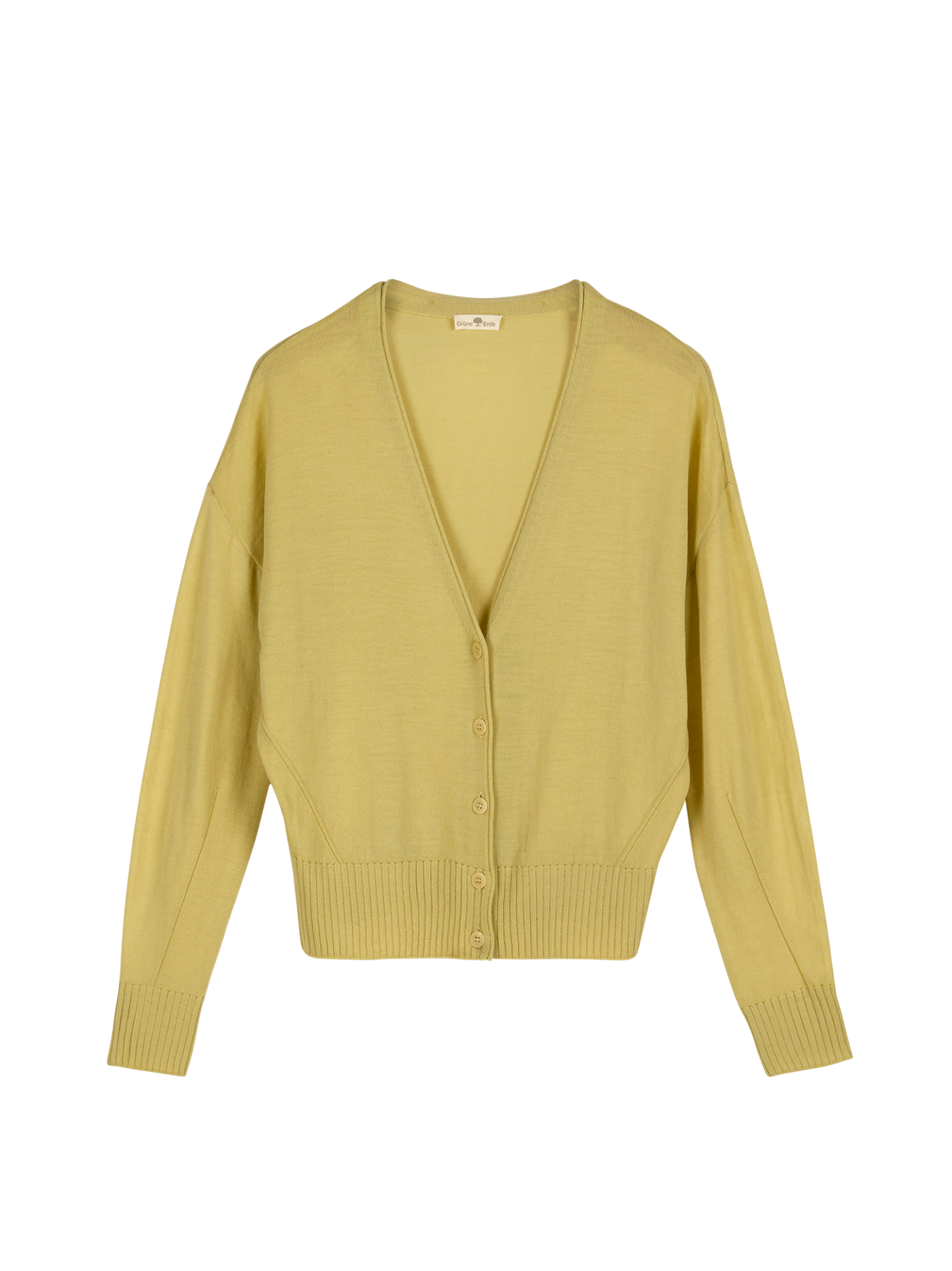 Strickjacke aus Bio-Wolle
