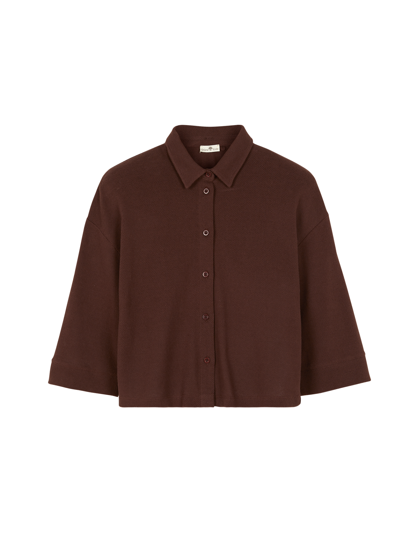 Jerseybluse aus Bio Baumwolle