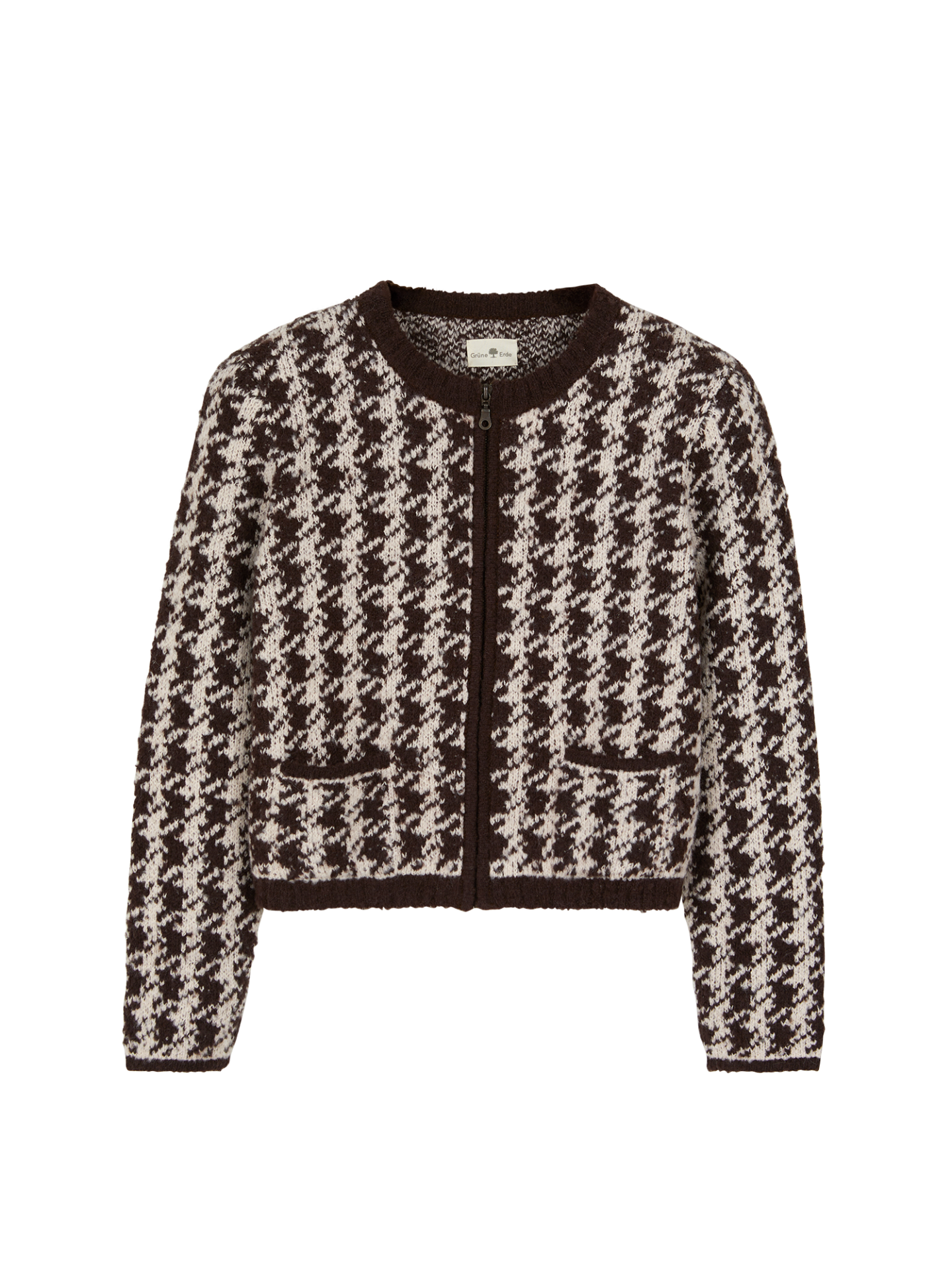 Strickjacke aus Alpakawolle