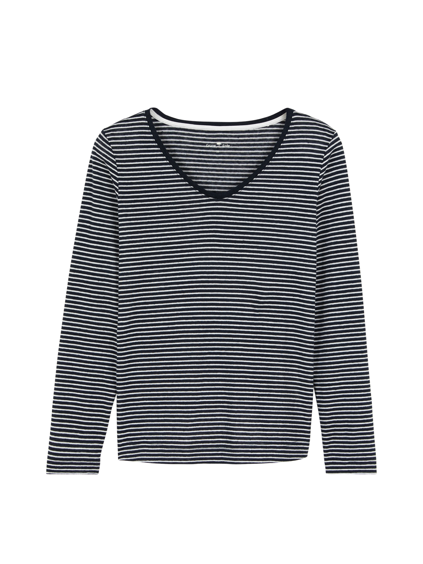 Langarmshirt aus Bio Leinen/Baumwolle